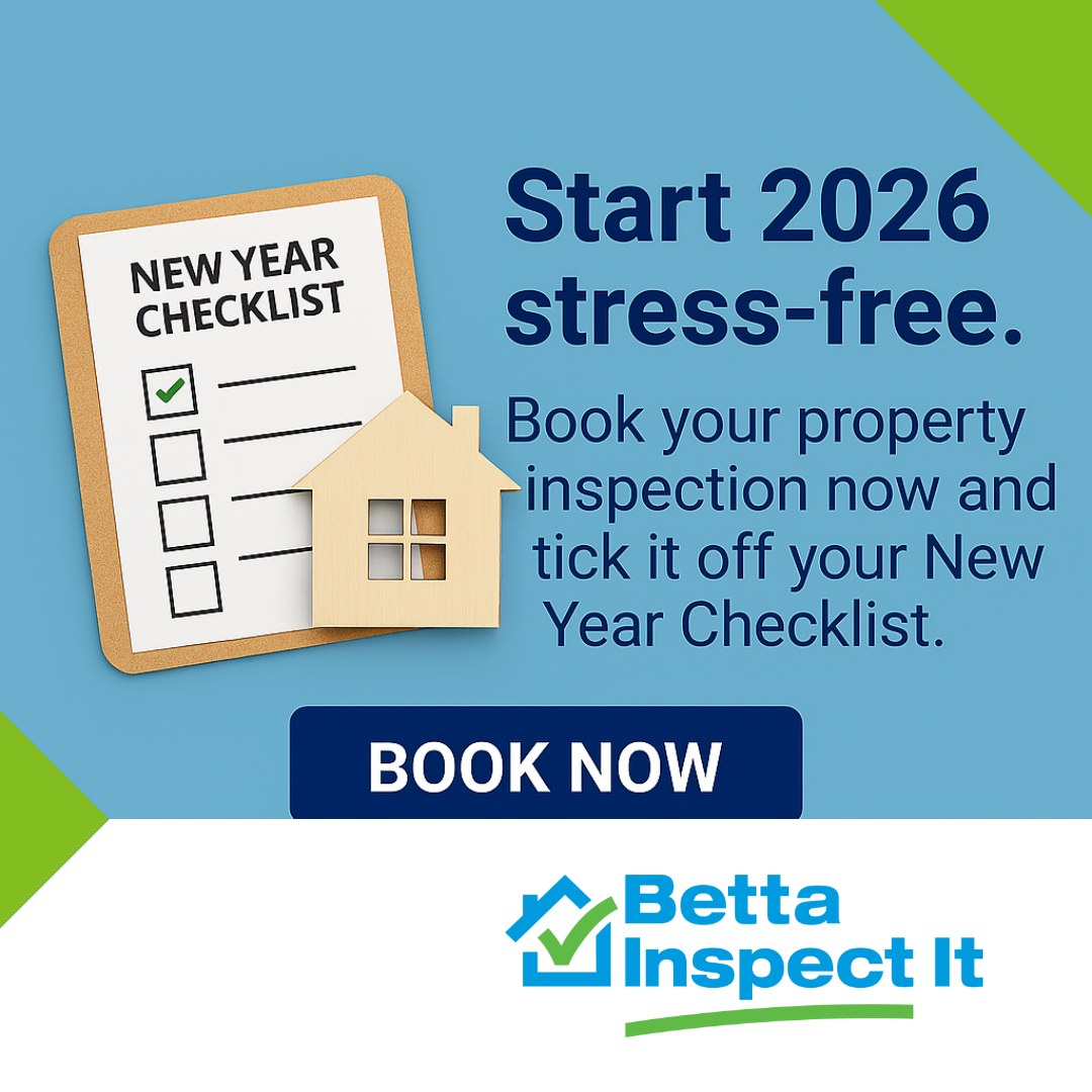 Book your property inspection now and... - Betta Inspect It | Facebook