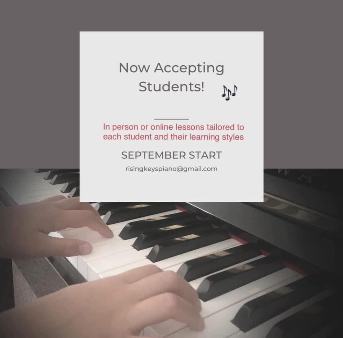 Rising Keys Airdrie Piano Studio