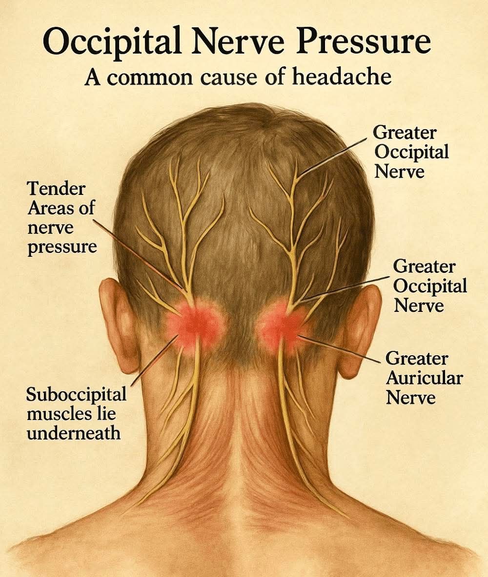 Mit - 🚨 OCCIPITAL PAIN, HEADACHES WON'T GO AWAY? Occipital nerve ...