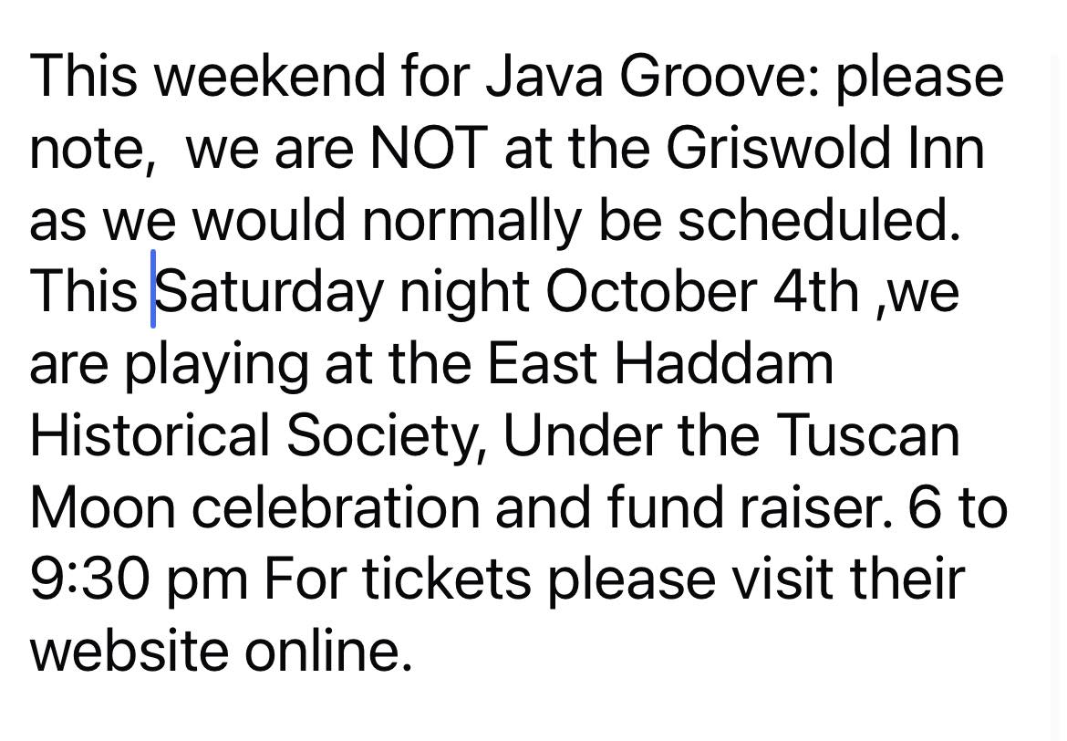 Java Groove