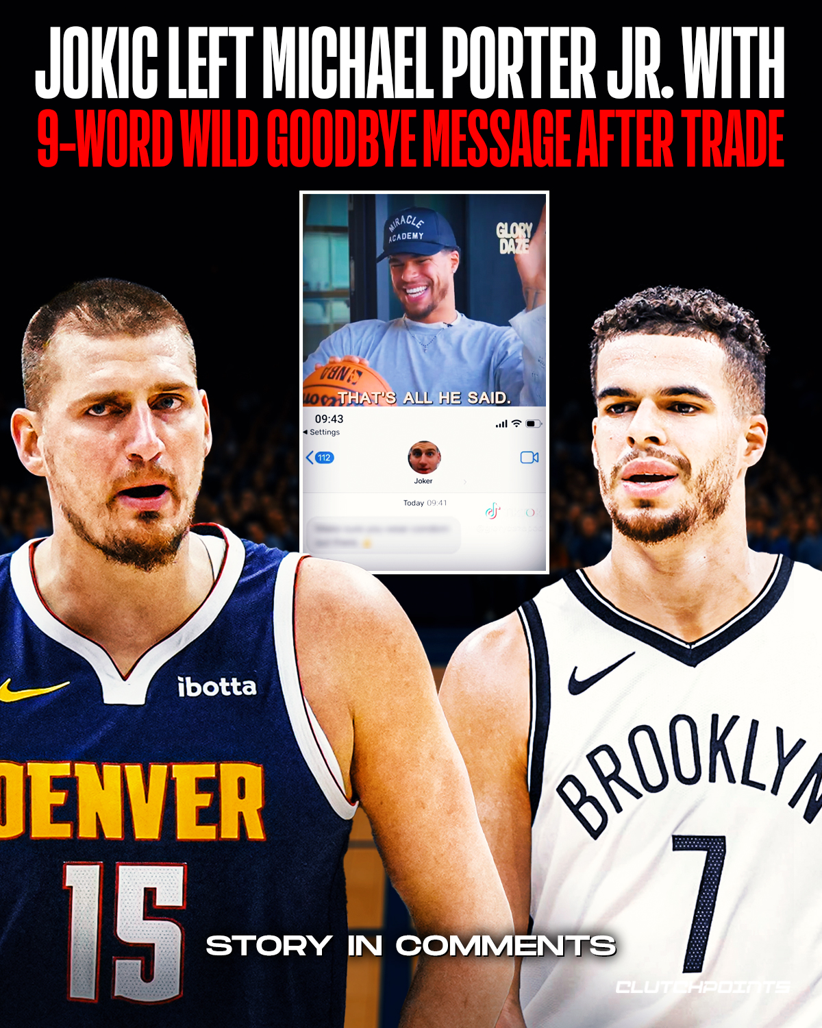 Nets Nation - Denver Nuggets star Nikola Jokić had just... | Facebook