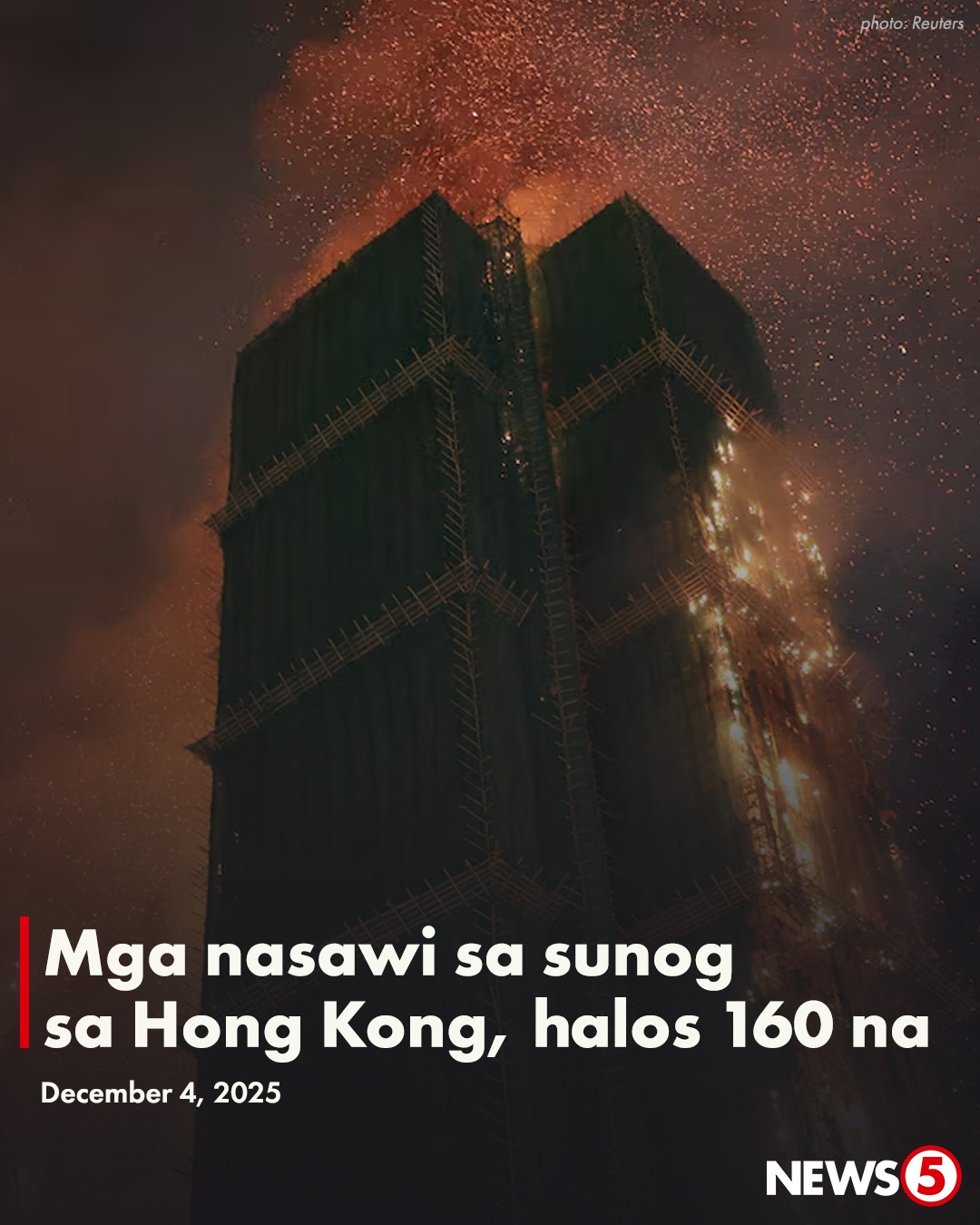 News5 - DEATH TOLL SA SUNOG Umakyat na sa 159 ang naitalang patay sa ...