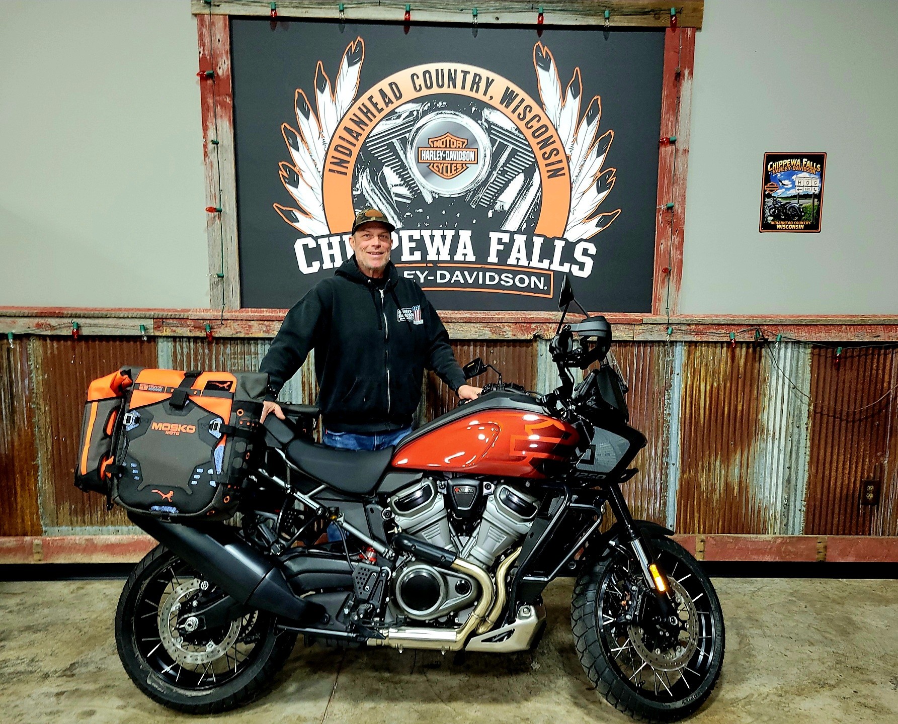 Congratulations to Jason on his purchase of a new Harley-Davidson