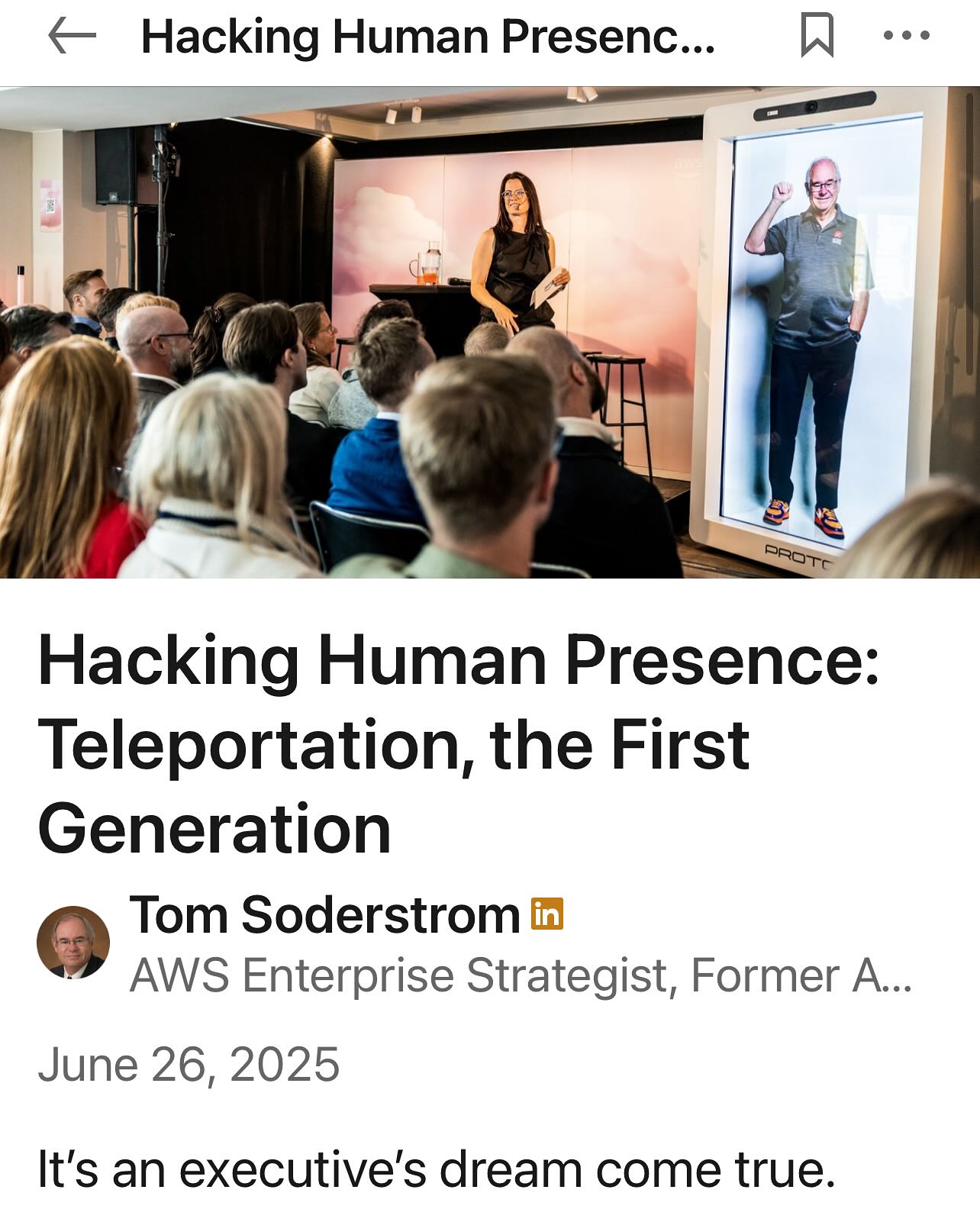 Proto Hologram - Proto Hologram added a new photo.
