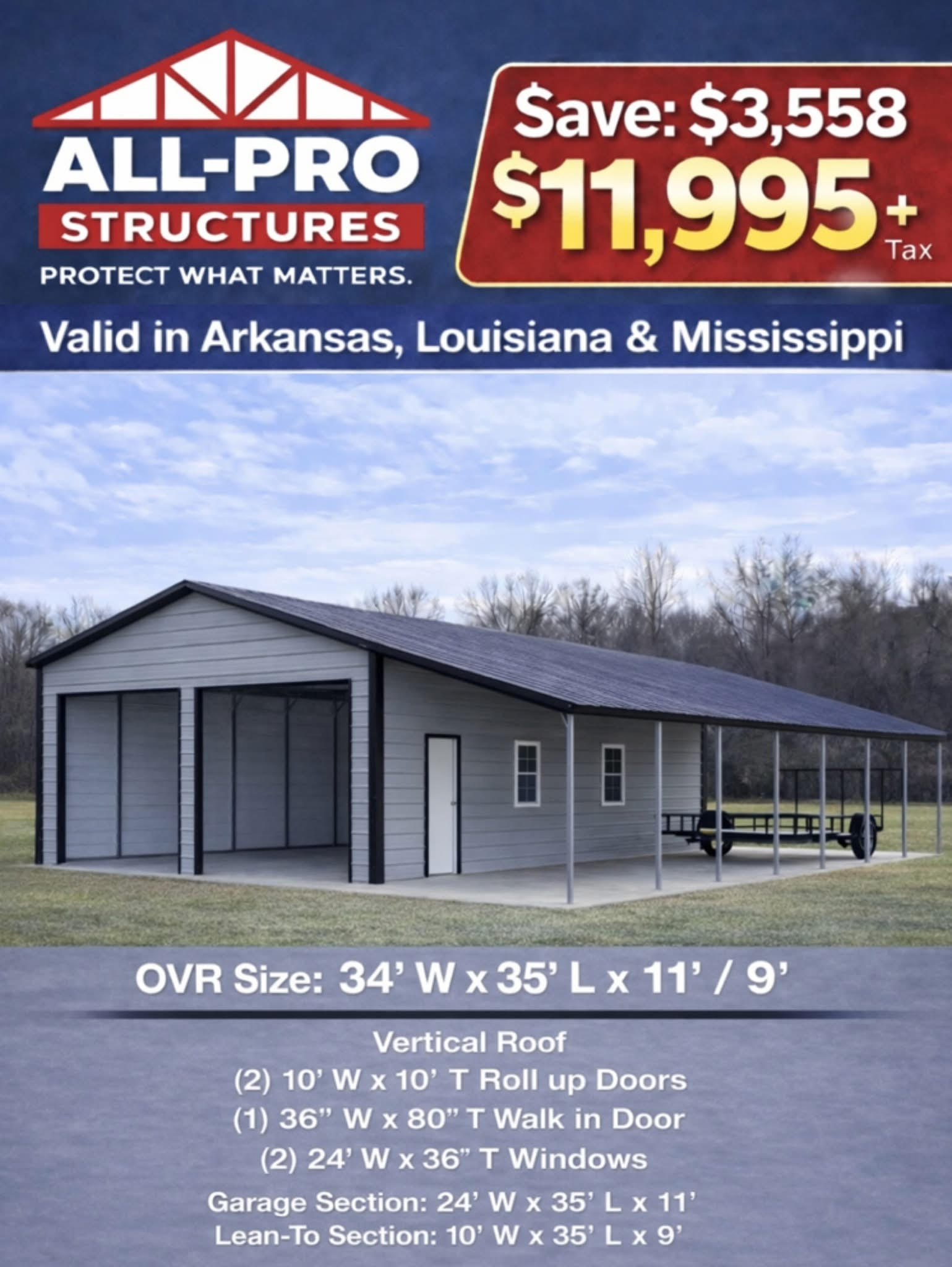 All-PRO Structures / Mississippi