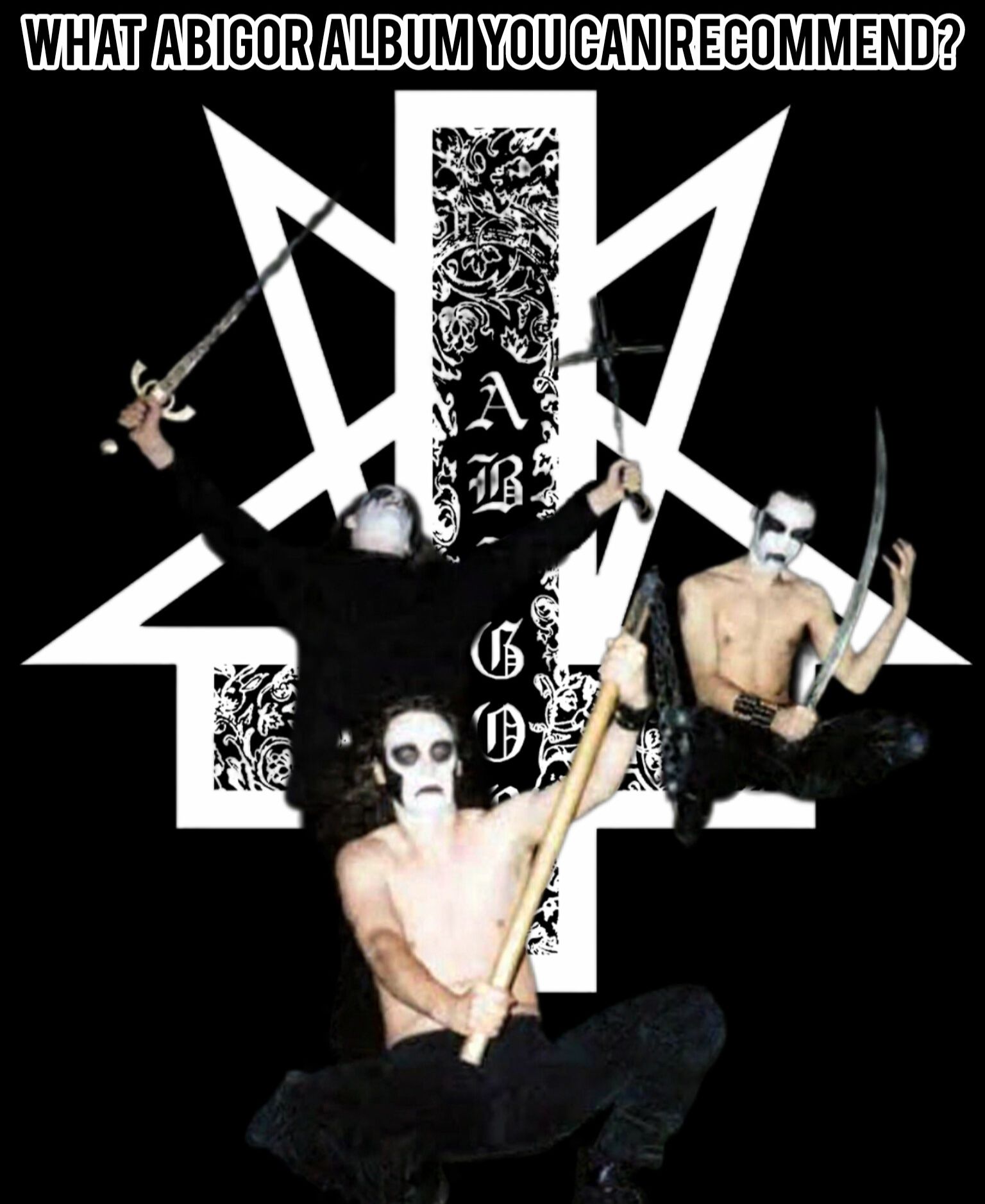 Abigor black metal band from Austria
