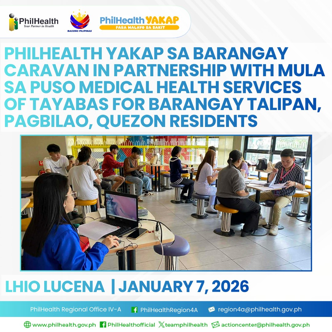 The Local Health Insurance... - PhilHealth Regional Office 4A | Facebook