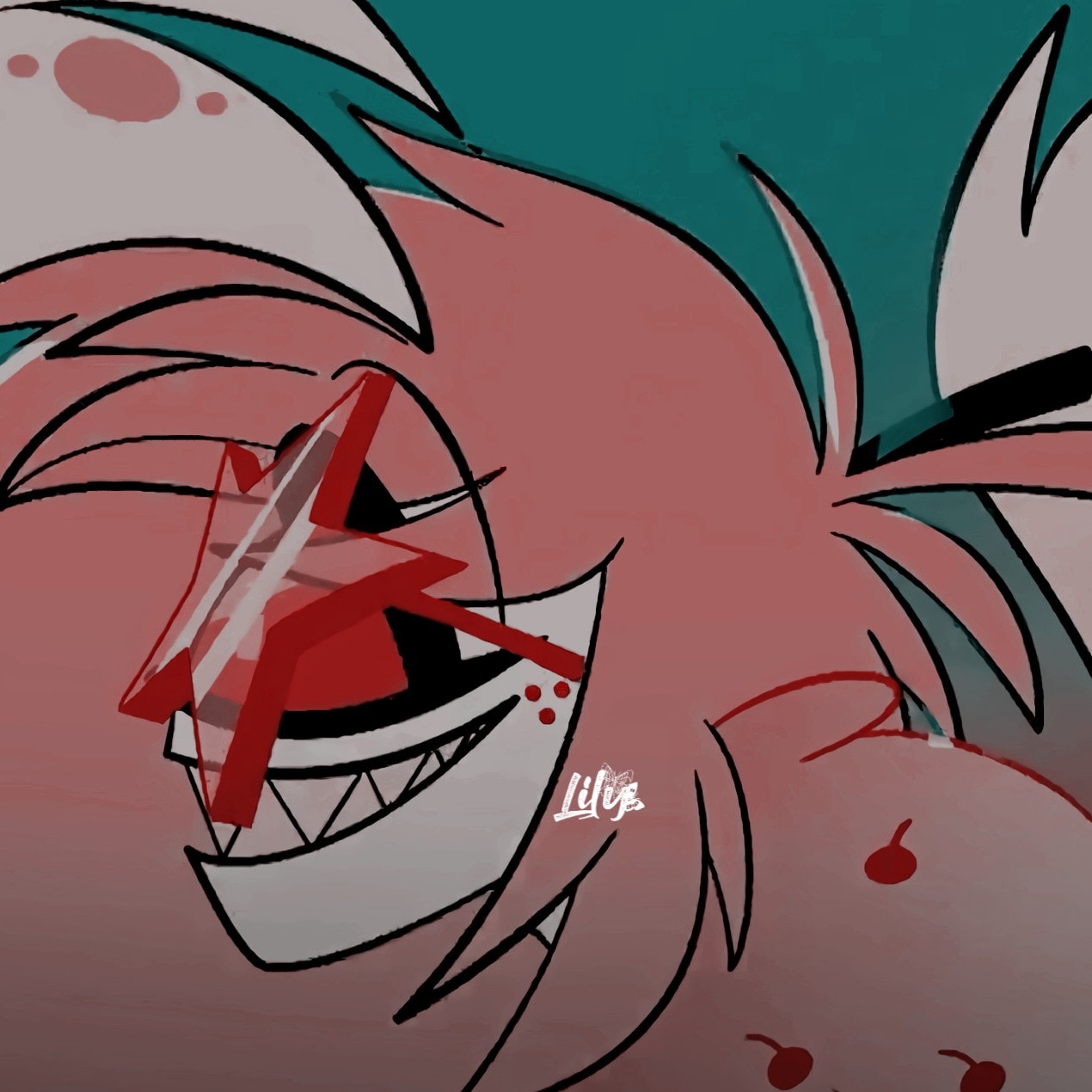 𝐌𝐀𝐓𝐂𝐇 𝐈𝐂𝐎𝐍𝐒 •Angel Dust y Cherry Bomb (Hazbin Hotel)