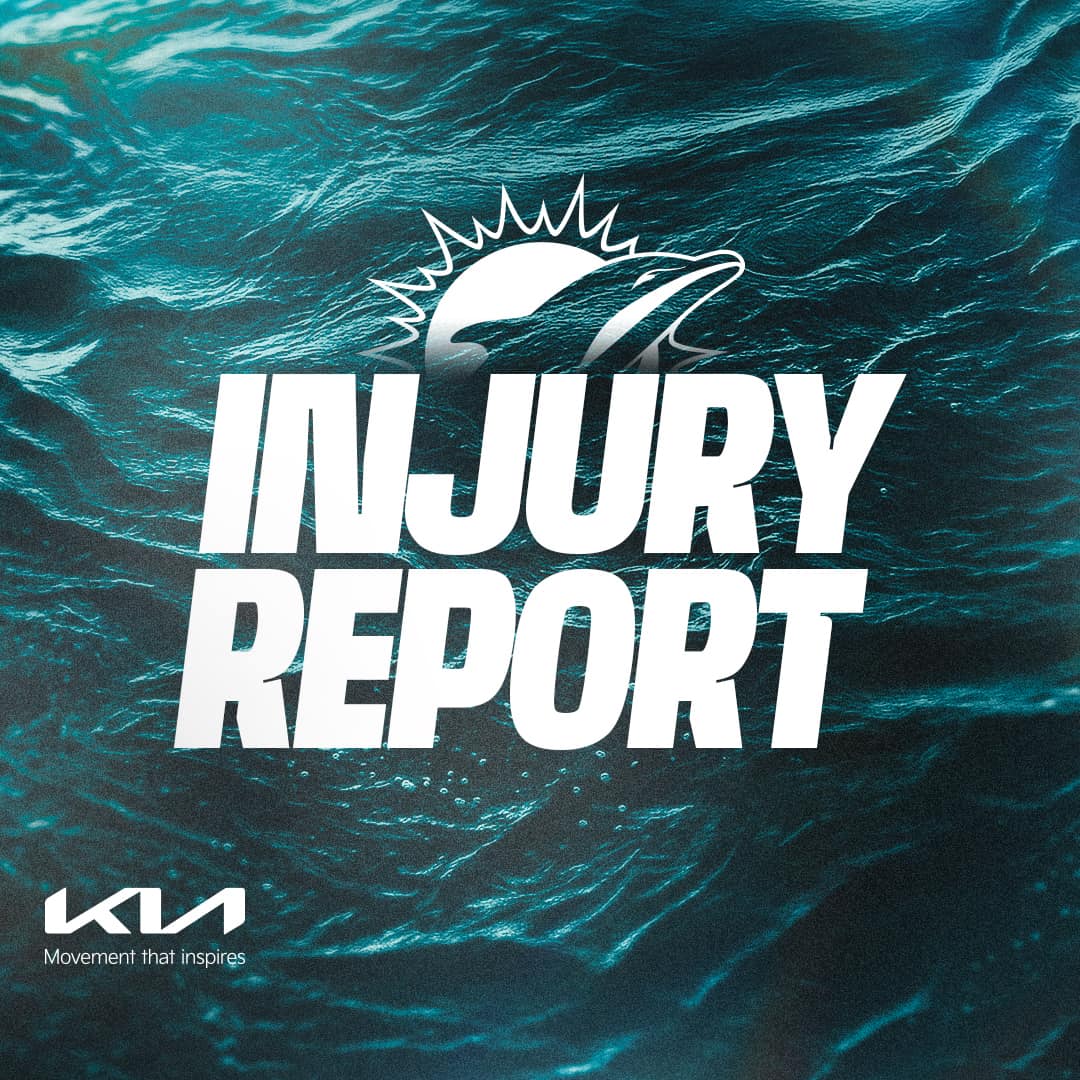 Miami - The final injury report ahead of #LACvsMIA ⬇️ miamidolphins.com ...