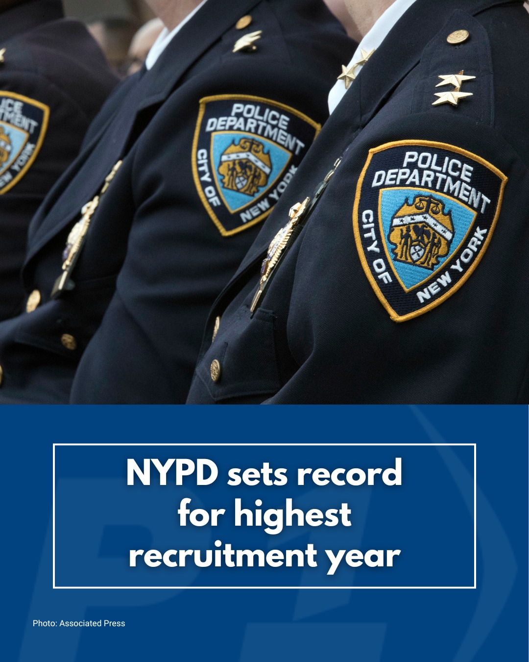 Police1 - The department swore in 1,143 new recruits... | Facebook
