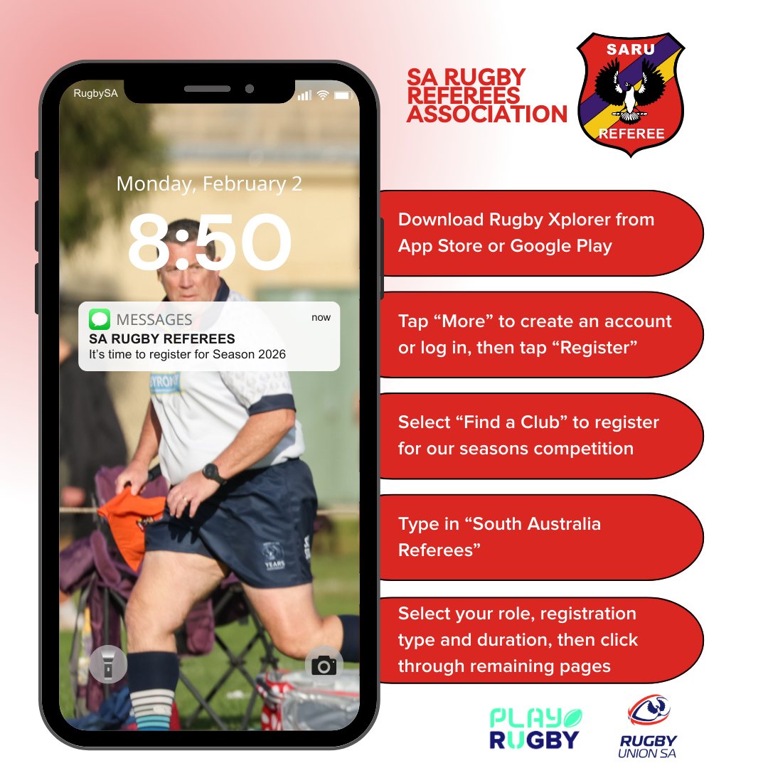 Rugby Union South Australia... - Rugby Union South Australia