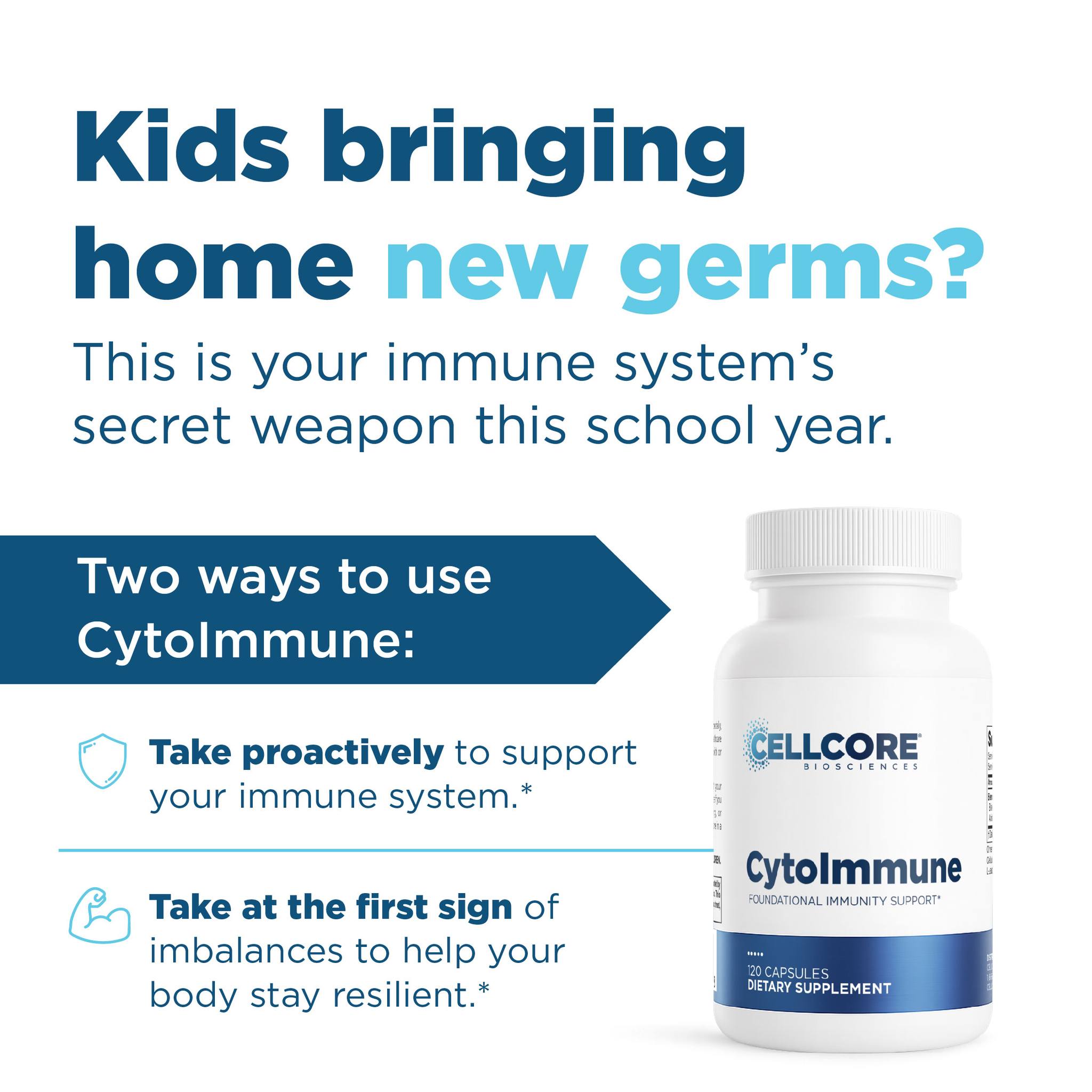 CellCore - When the school year starts, so do the new germs ...