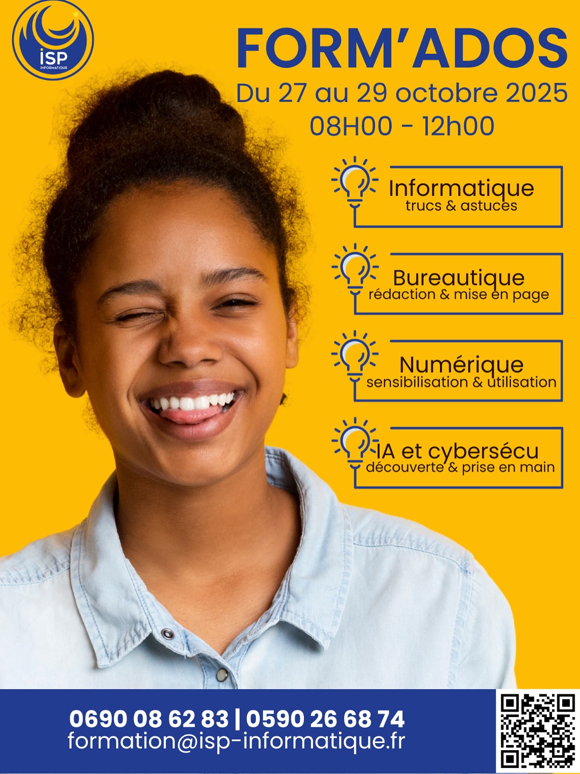 🥳 Les FORM’ADOS sont de retour pour les... - ISP Informatique | Facebook