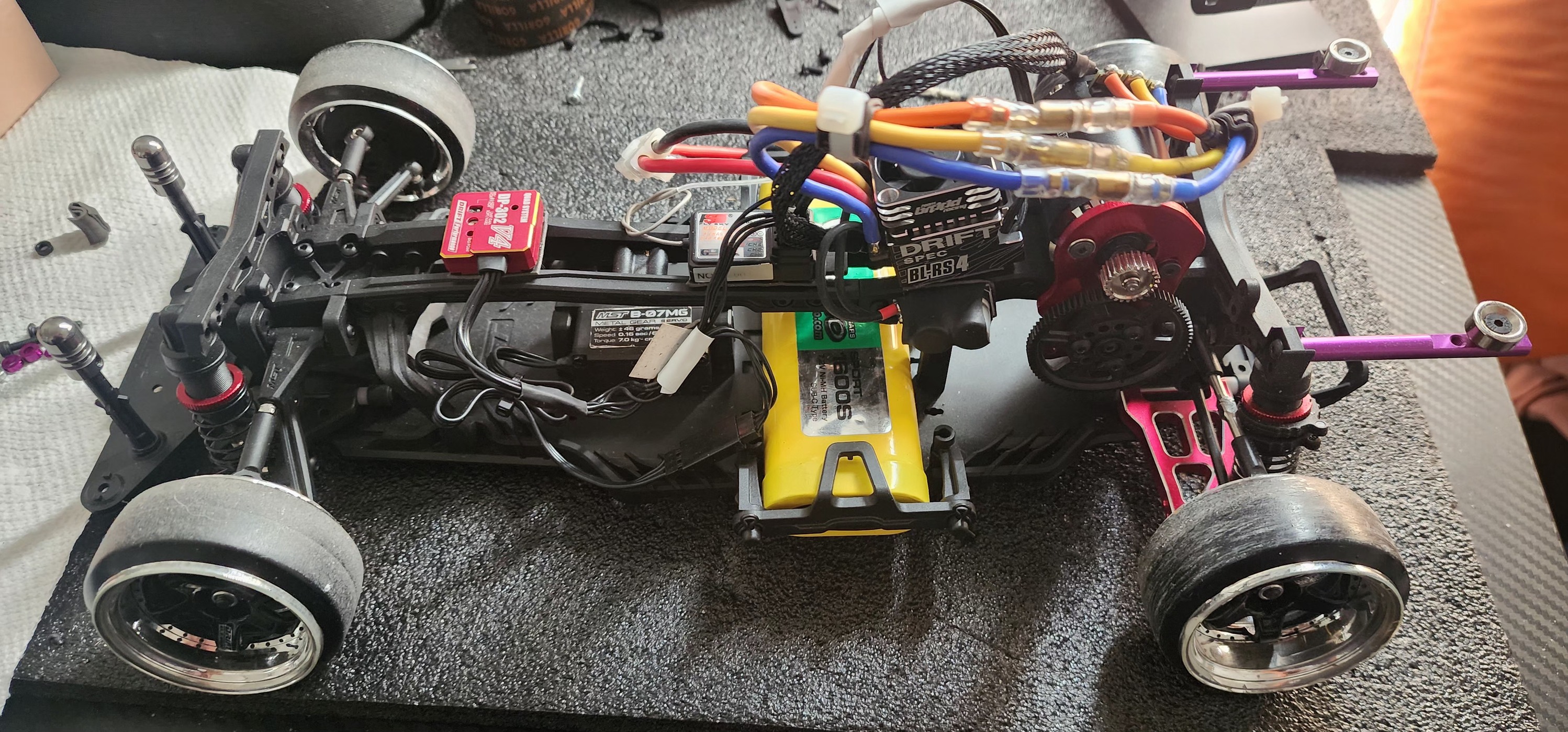 Can you use a reve d servo on a yd2zx sliderack?