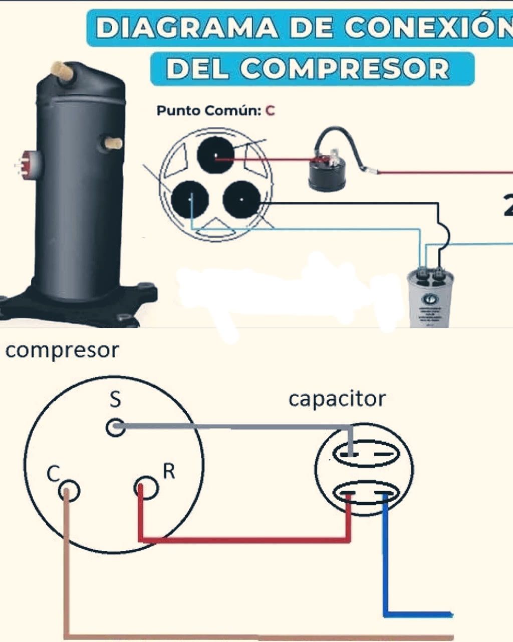 Compressor terminals wiring diagram - Kenny Cooling system | Facebook