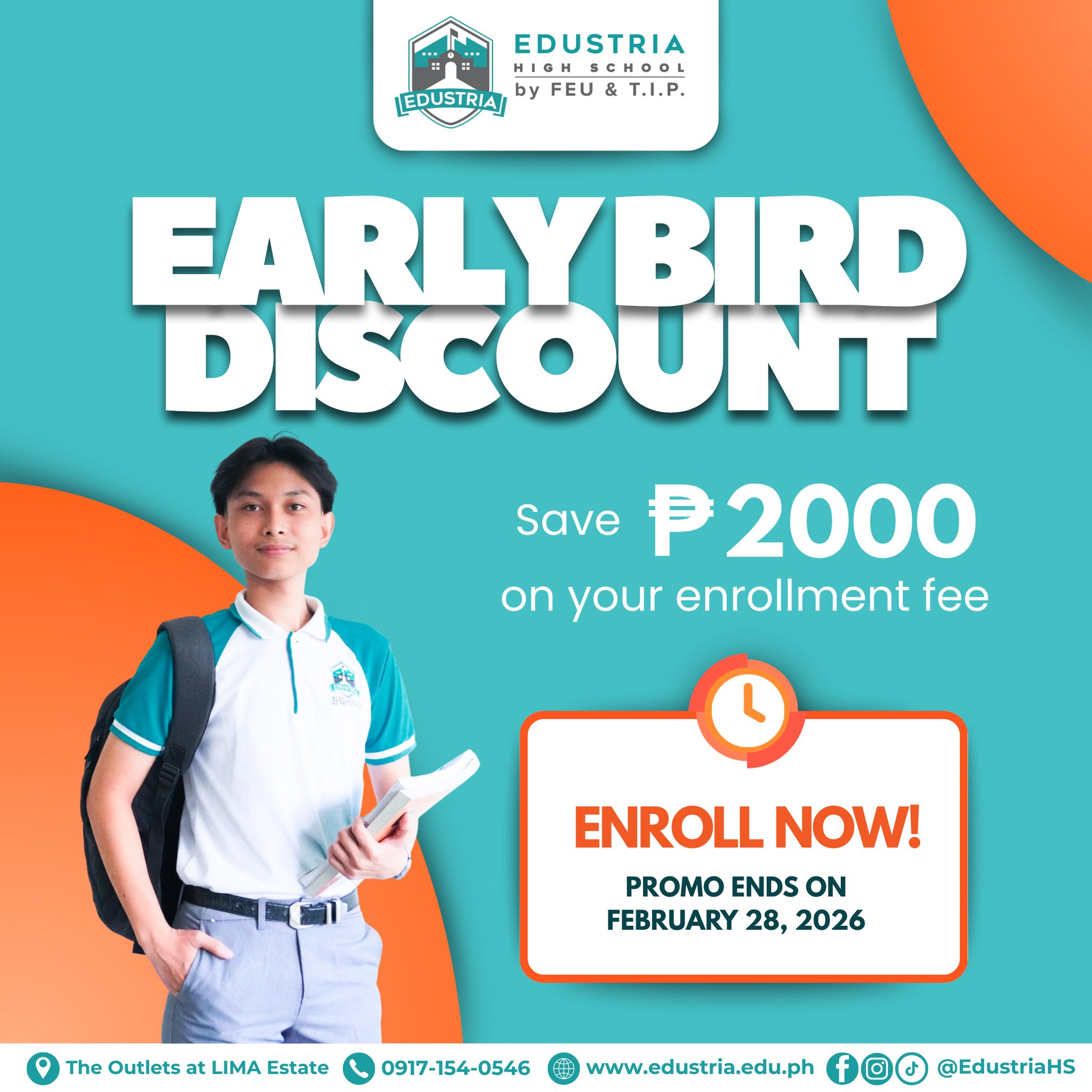 Edustria High School by FEU and T.I.P | Lipa City