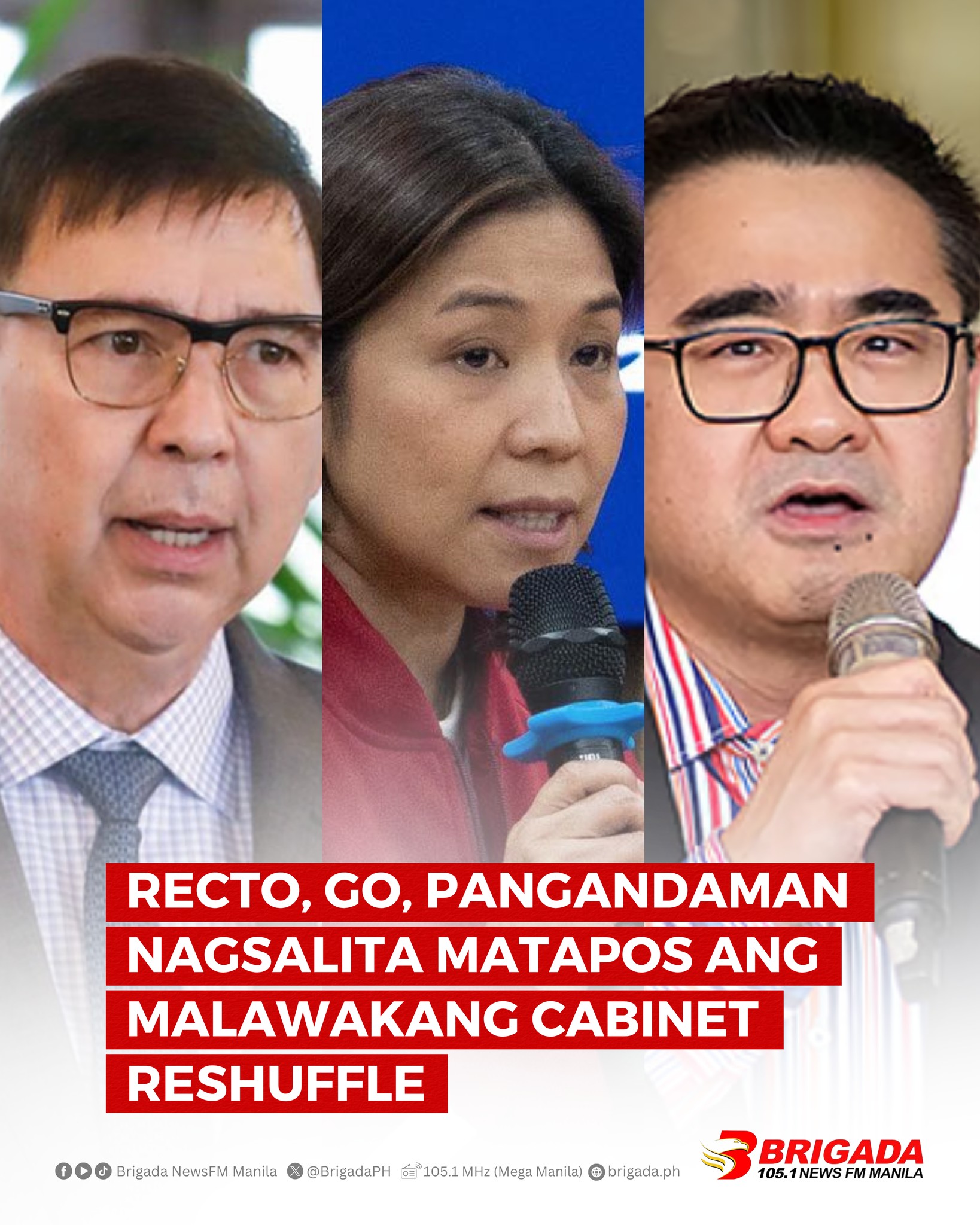 Naglabas ng kanilang mga... - 105.1 Brigada News FM Manila | Facebook