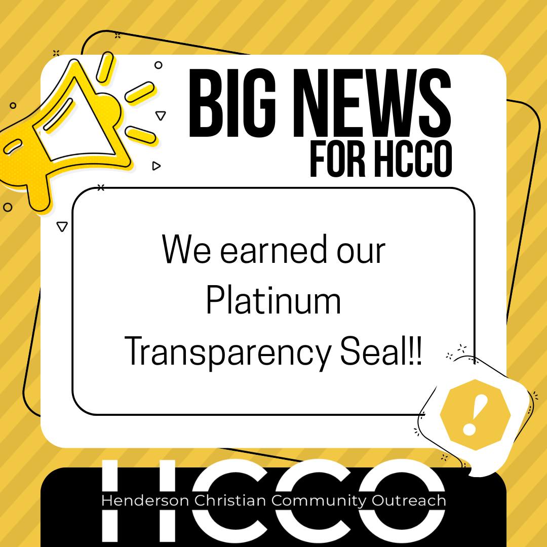 🌟 Big News for... - Henderson Christian Community Outreach | Facebook