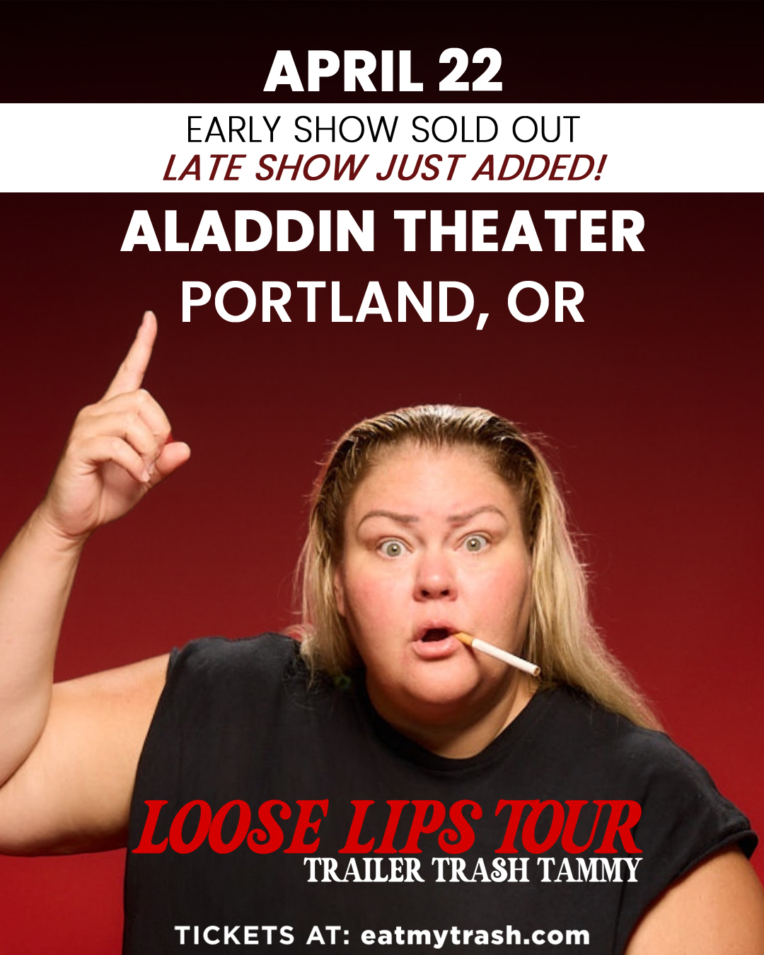 JUST ANNOUNCED & ON SALE NOW: Due to popular demand, Chelcie Lynn