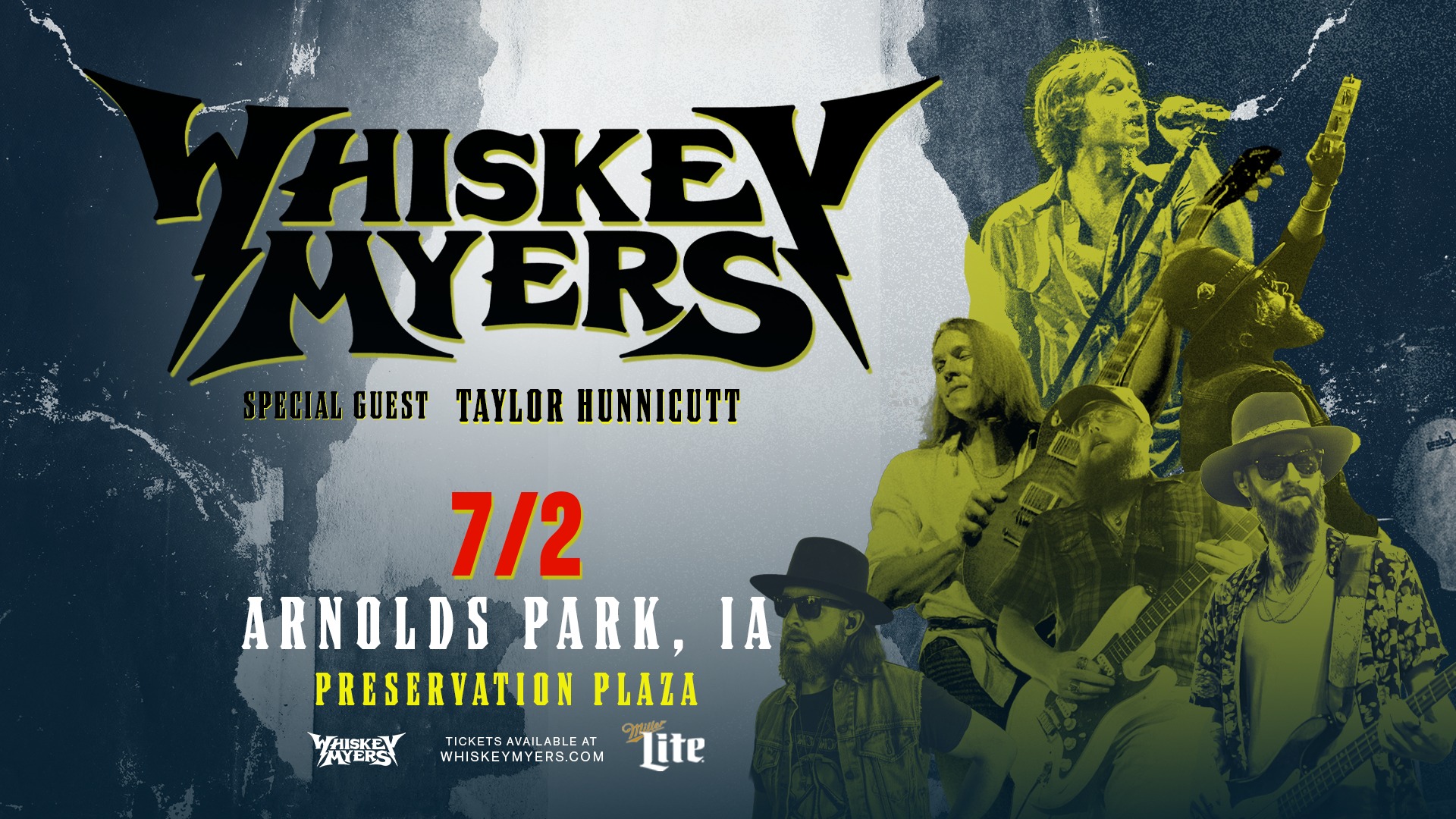 Whiskey Myers w/ Special Guest Taylor Hunnicutt | Premium Ticketed Event