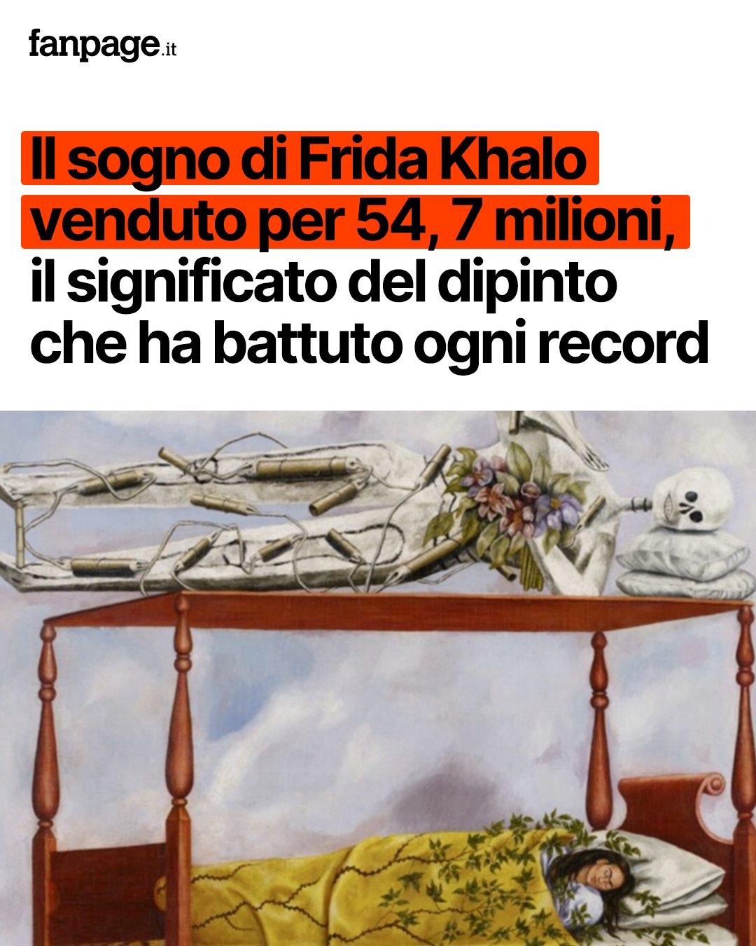 Fanpage.it - È stato venduto a 54,7 milioni di dollari Il Sogno di ...