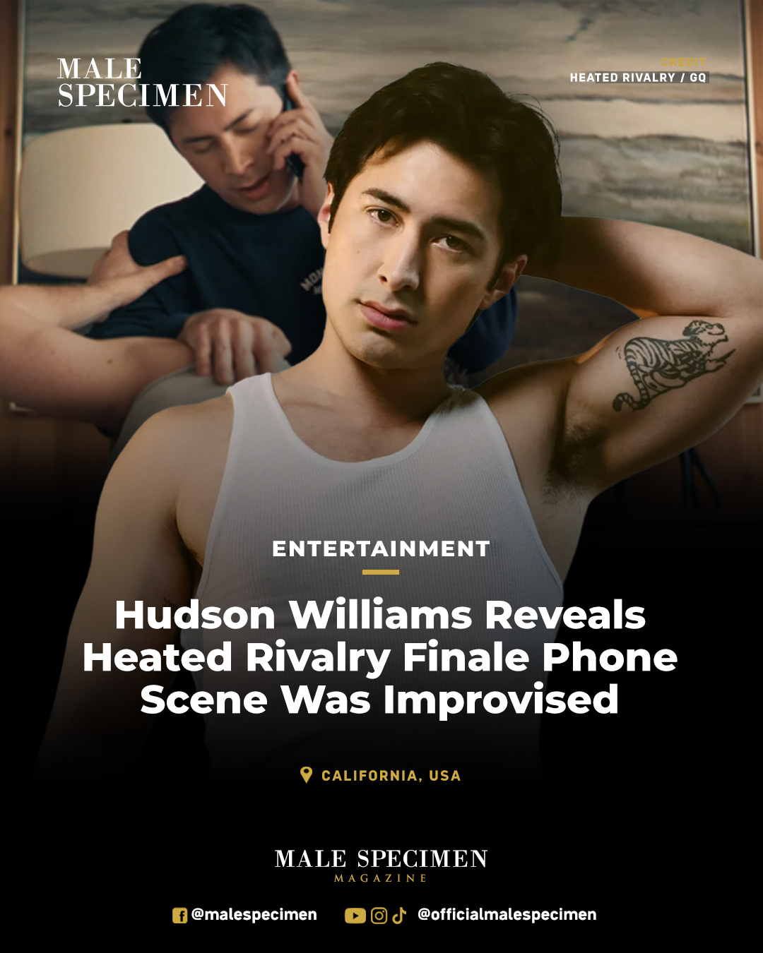 MALE - #Entertainment | 𝗛𝘂𝗱𝘀𝗼𝗻 𝗪𝗶𝗹𝗹𝗶𝗮𝗺𝘀 𝗥𝗲𝘃𝗲𝗮𝗹𝘀 𝗛𝗲𝗮𝘁𝗲𝗱 𝗥𝗶𝘃𝗮𝗹𝗿𝘆 𝗙𝗶𝗻𝗮𝗹𝗲 ...