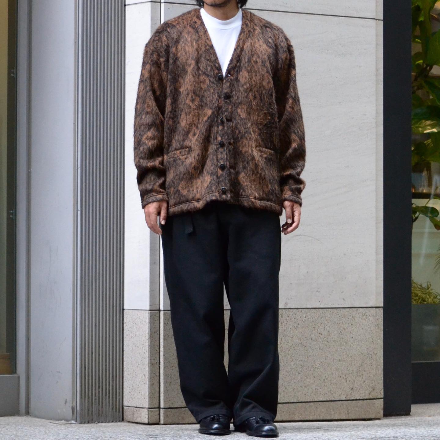MONITALY” Shaggy Cardigan Made In Japan Minami Shoten MONITALY 