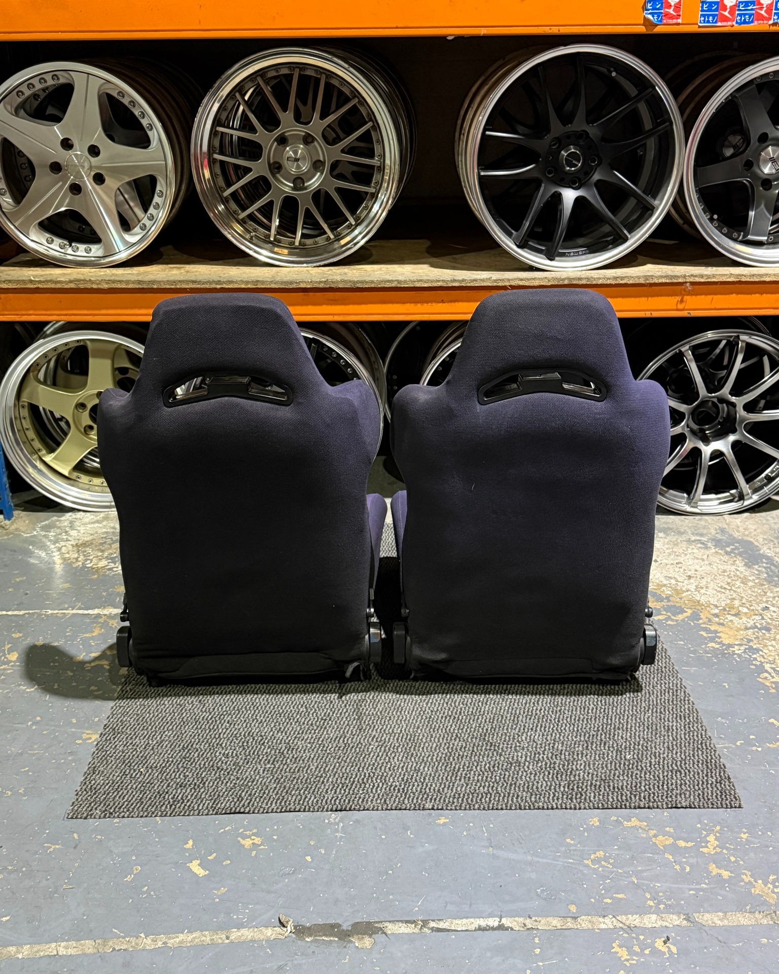 BRIDE RACING SEATS PAIR BRIX & BRIX 1.5 NAVY X1 Bride Brix 1.5 
