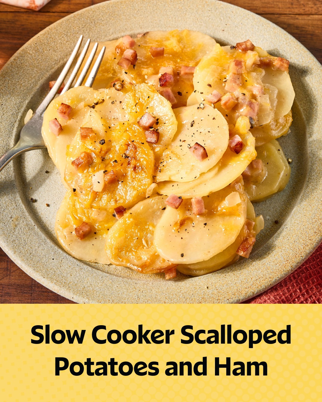 Allrecipes - These slow cooker scalloped potatoes and ham made with ...