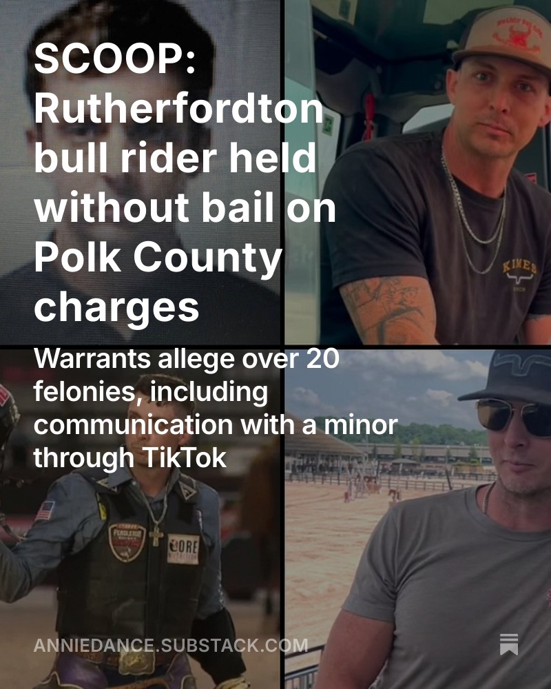 AnnieDance.substack.com - SCOOP: Rutherfordton bull rider, Randy ...