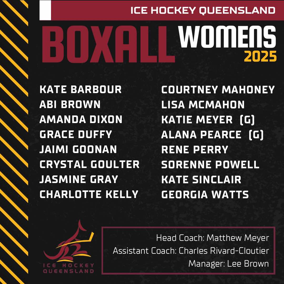 Ice - 🏒 State Team Announcement – 2025 National Championships 🇦🇺 IHQ is ...