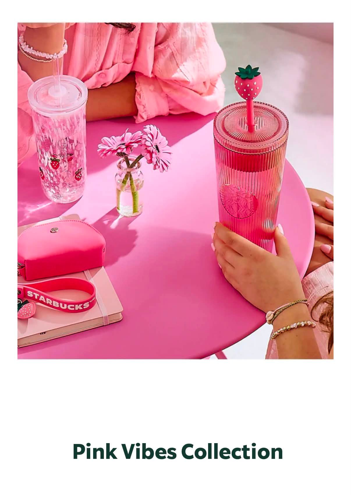 Starbucks Pink Vibes Collection available online now