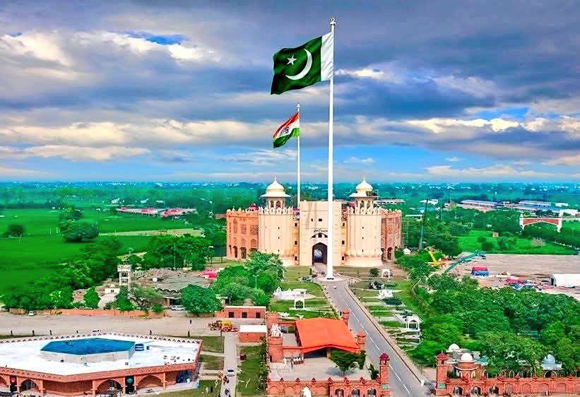 🇵🇰 The new Bab e Azadi at Wagah border... - Sanaullah Samdani | Facebook