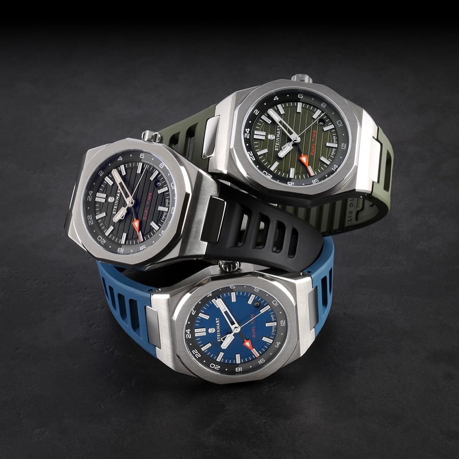 Two time zones. One unmistakable design. The new Architect Dual