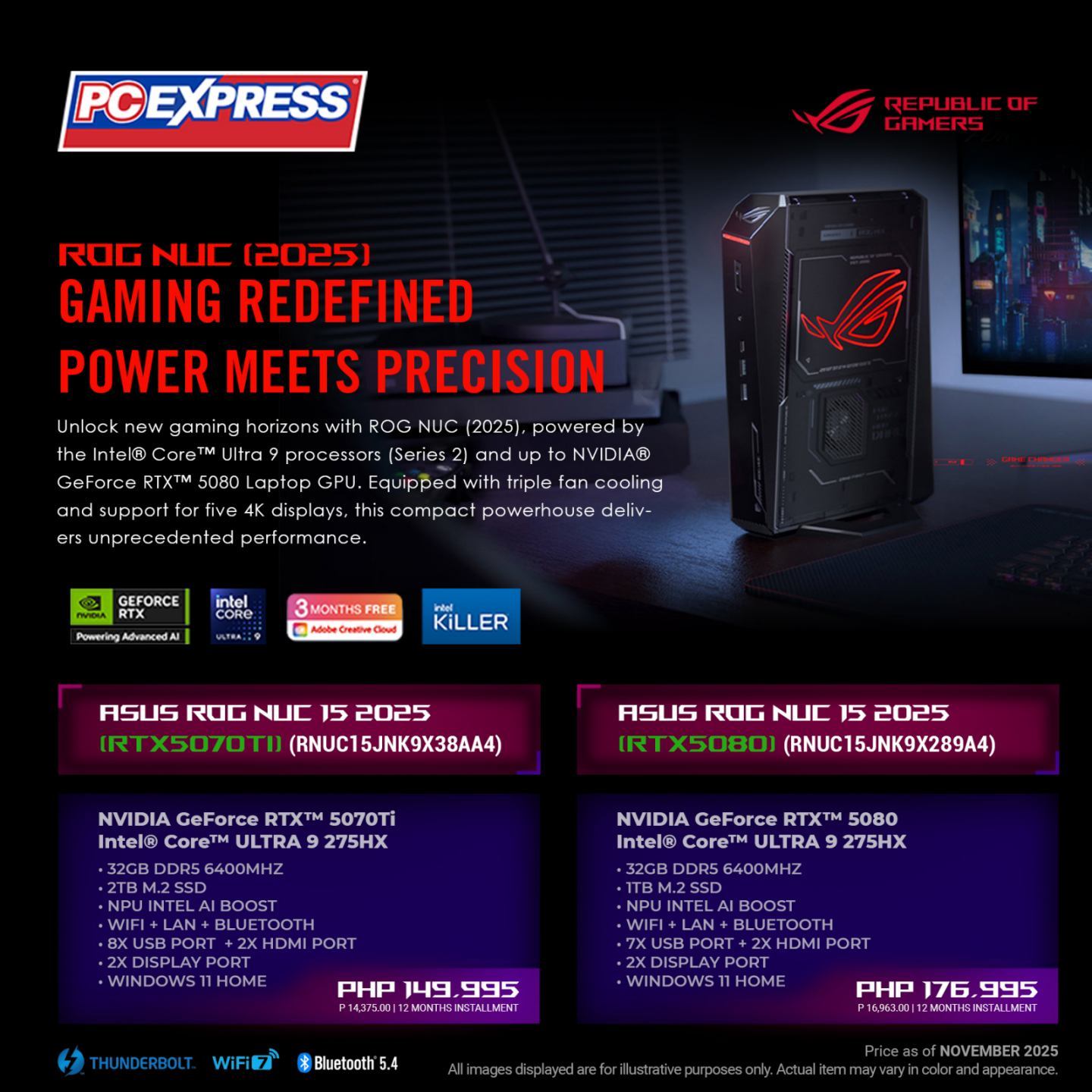 PC - Get ready to redefine your gaming experience! 🚀 The new ROG NUC ...
