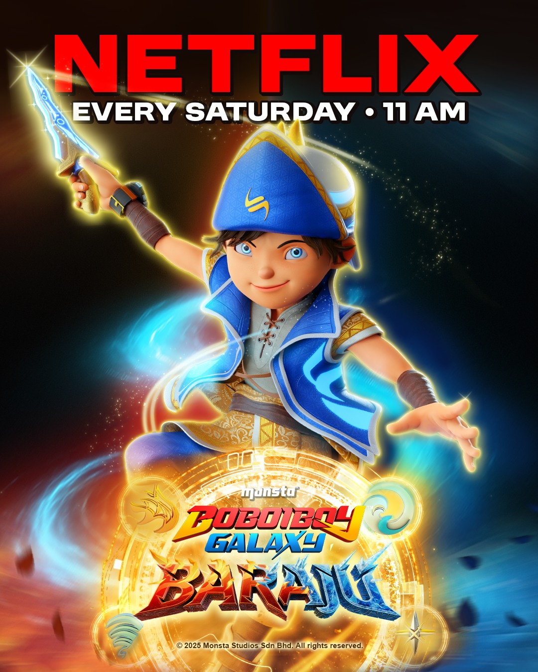 BoBoiBoy - ⚡ NETFLIX #BoBoiBoy Galaxy BARAJU 🔥 New episode every ...