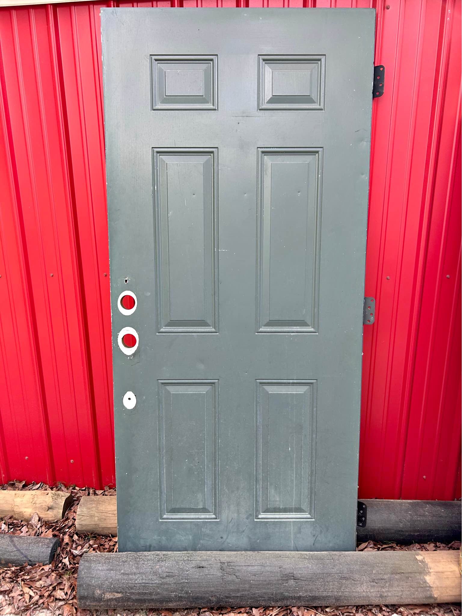 36 inch steel six panel entry door - Fencing - New Ellenton, South