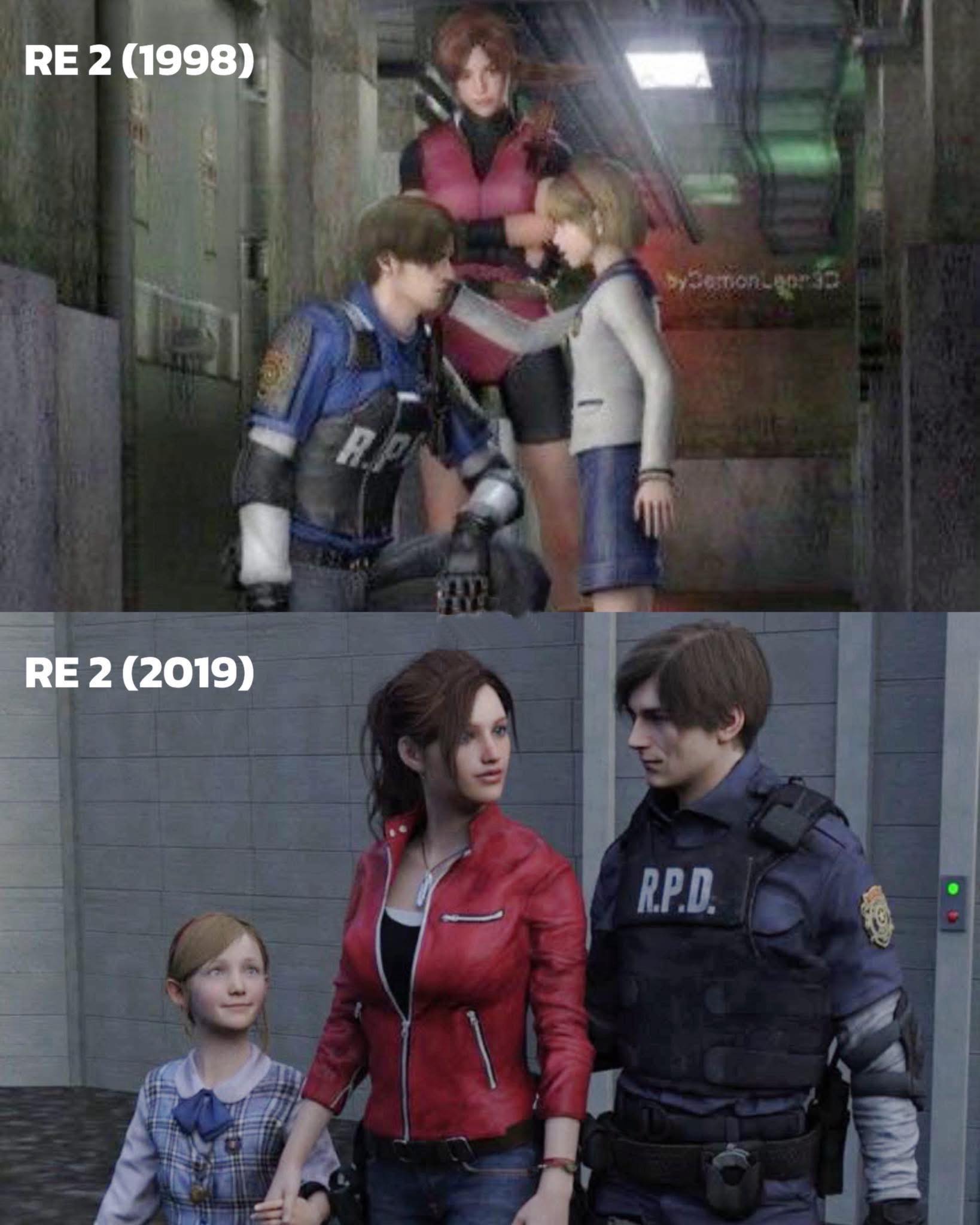 Resident Evil 2 (98) promo artwork. ?