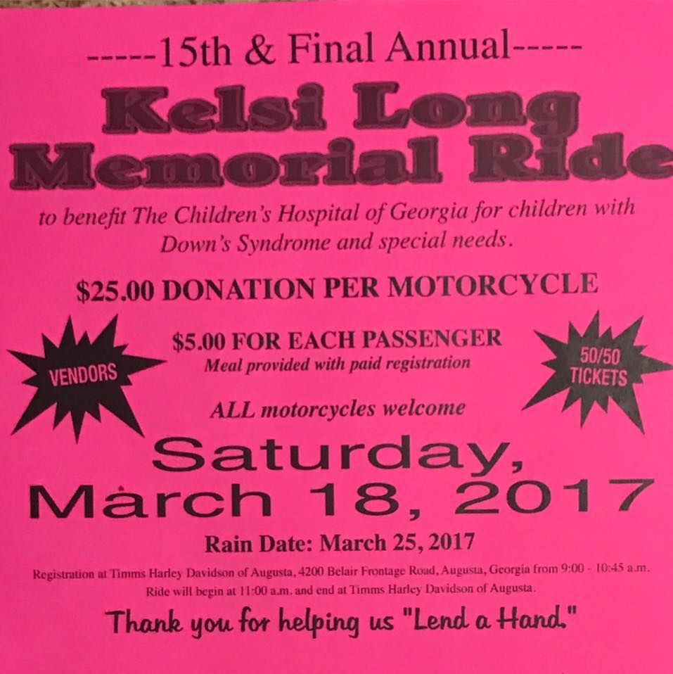 Kelsi Long Memorial Foundation | Dearing GA