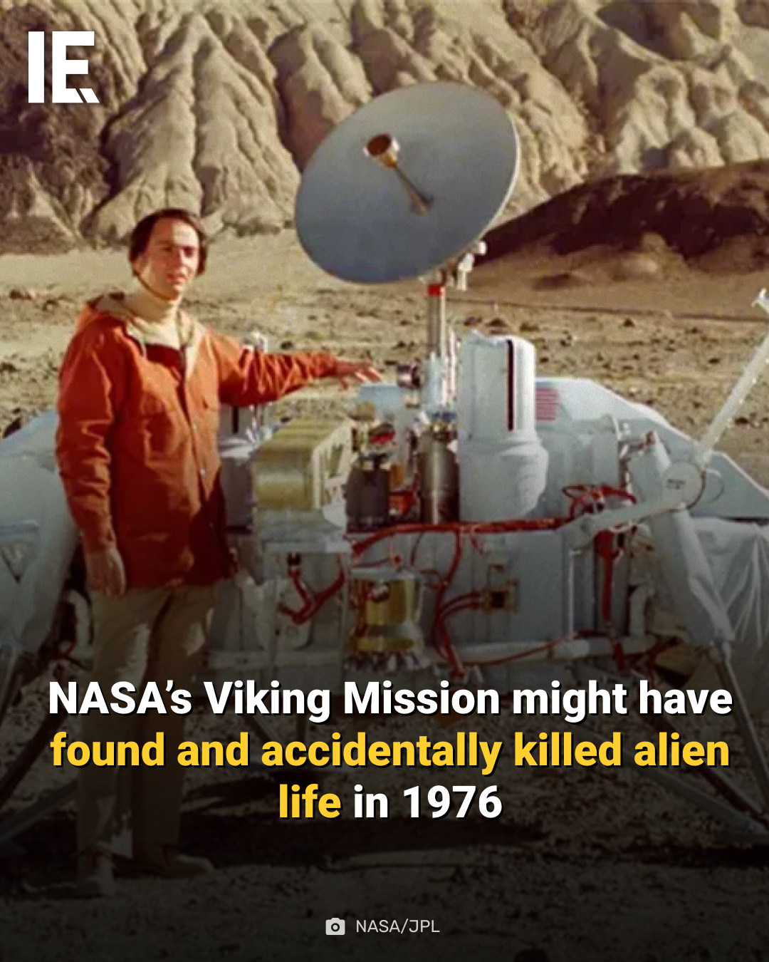 Interesting - In 1976, NASA’s Viking landers conducted the first ...
