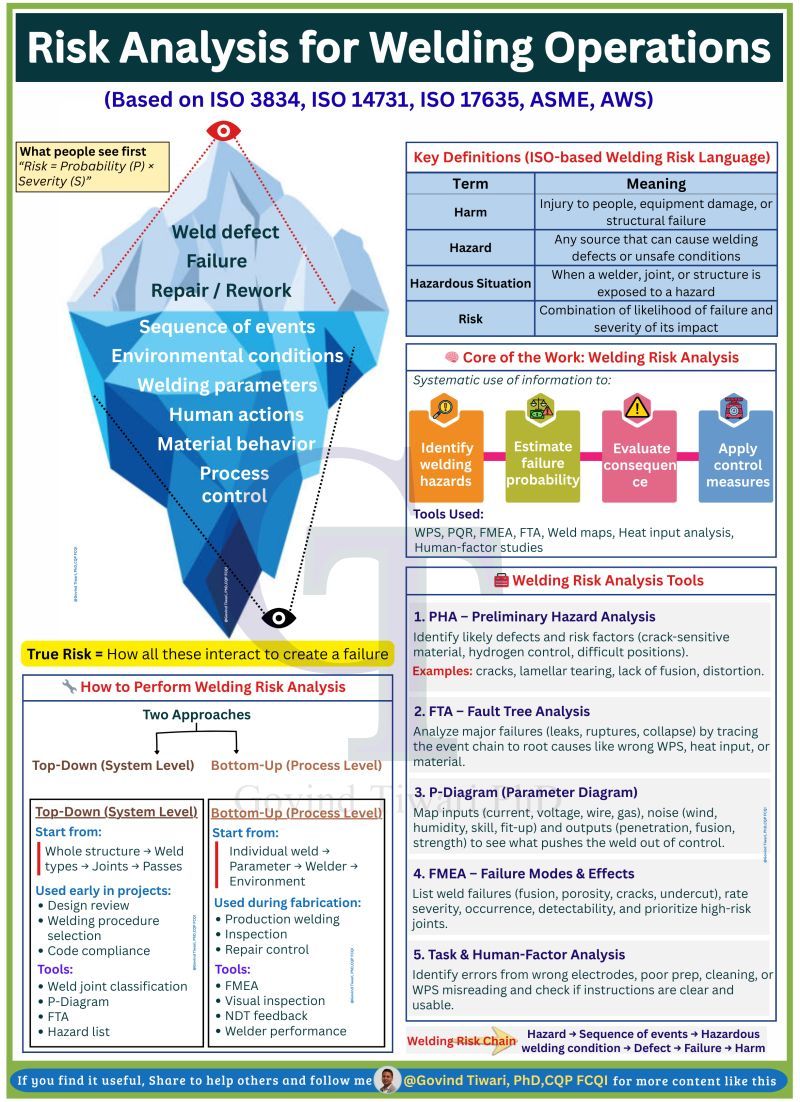 Welding - Risk Analysis for Welding Operations🔍 🔑 Key Definitions (ISO ...