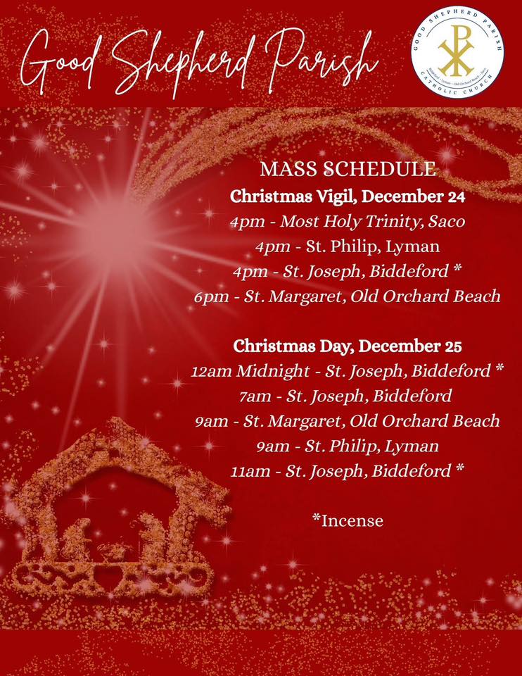Message from Monsignor René Mathieu... - Good Shepherd Parish | Facebook