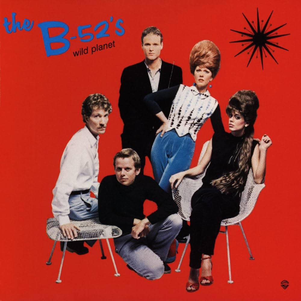 The B-52's Wild Planet album released in 1980