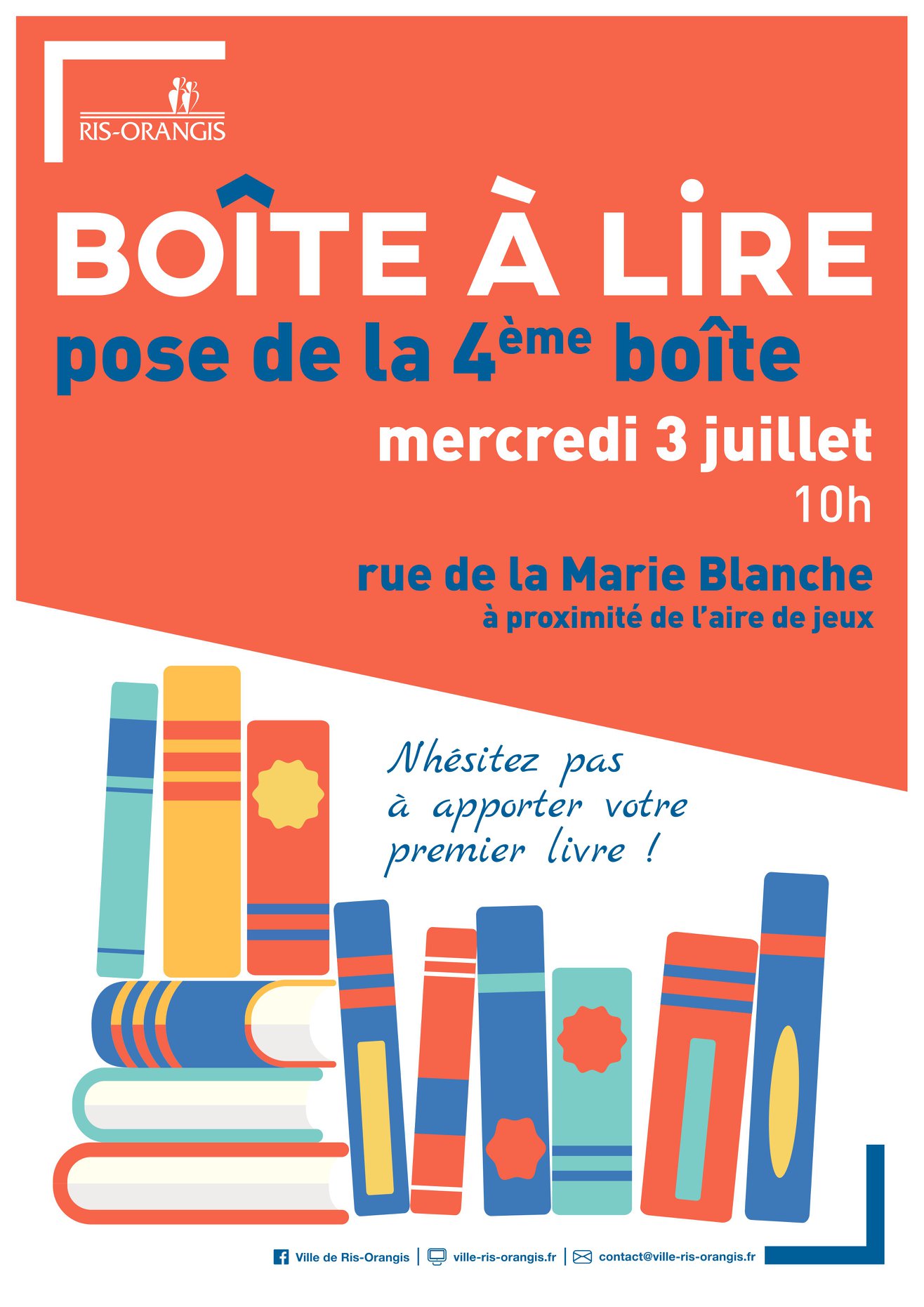 [📔Inauguration d'une nouvelle boite... - Ville de Ris-Orangis | Facebook