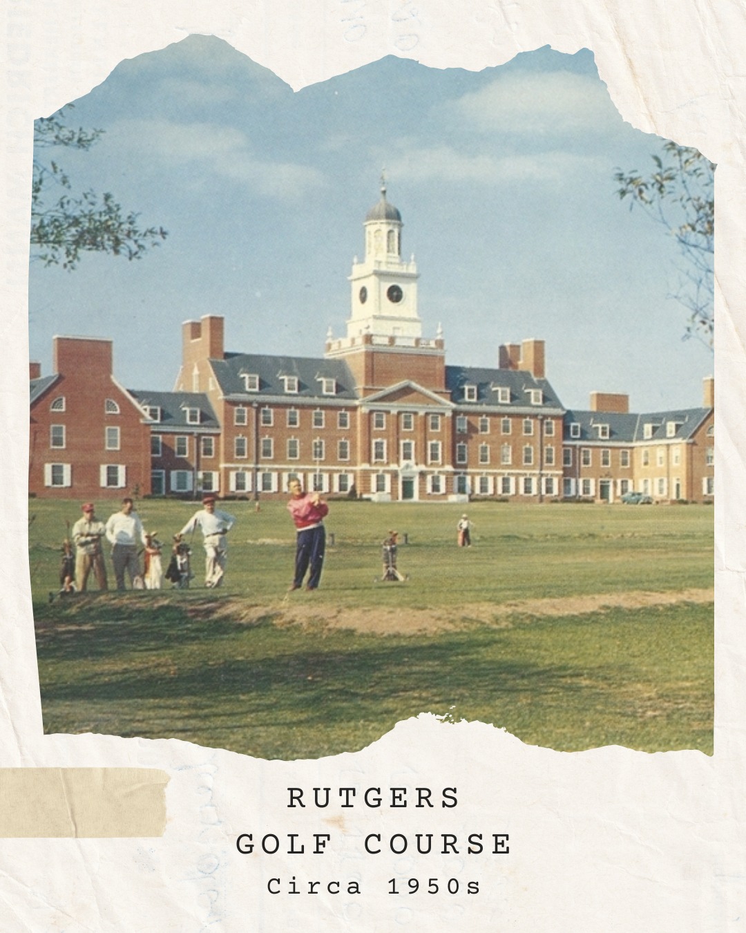Rutgers - Reflecting on the history of Busch campus. Initially ...