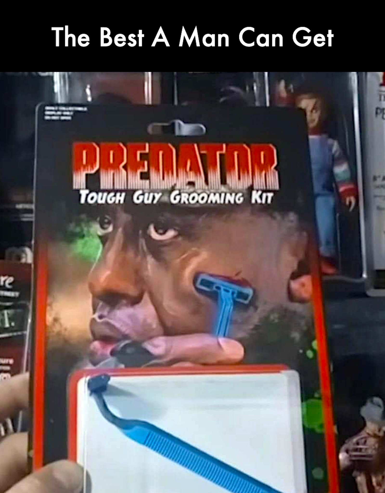 Addicted - Mac Elliot dry shaving in Predator (1987) was Bill Dukes own ...