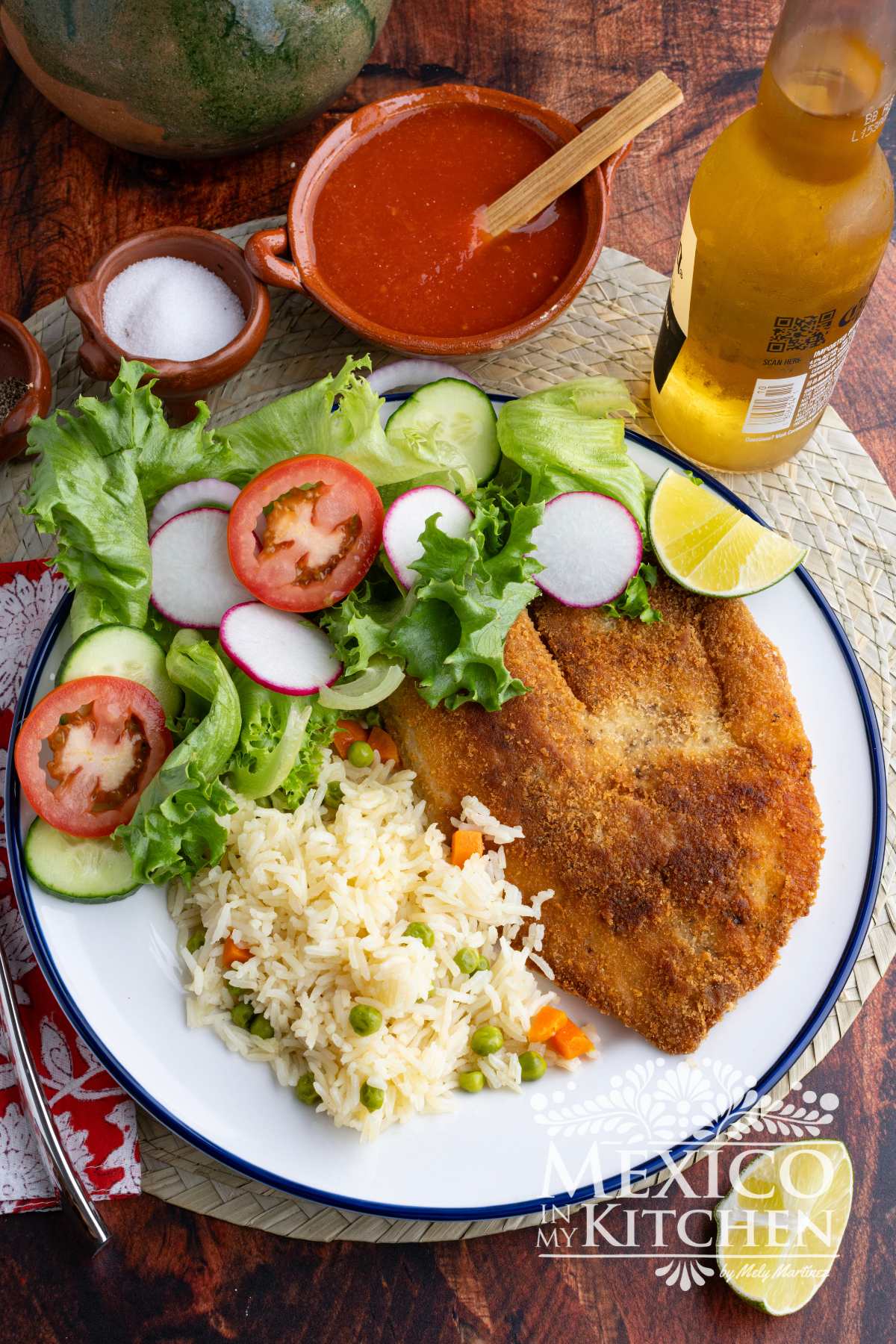 Mexico - Pescado Empanizado | Breaded Fish Filet Ready to dive into a ...