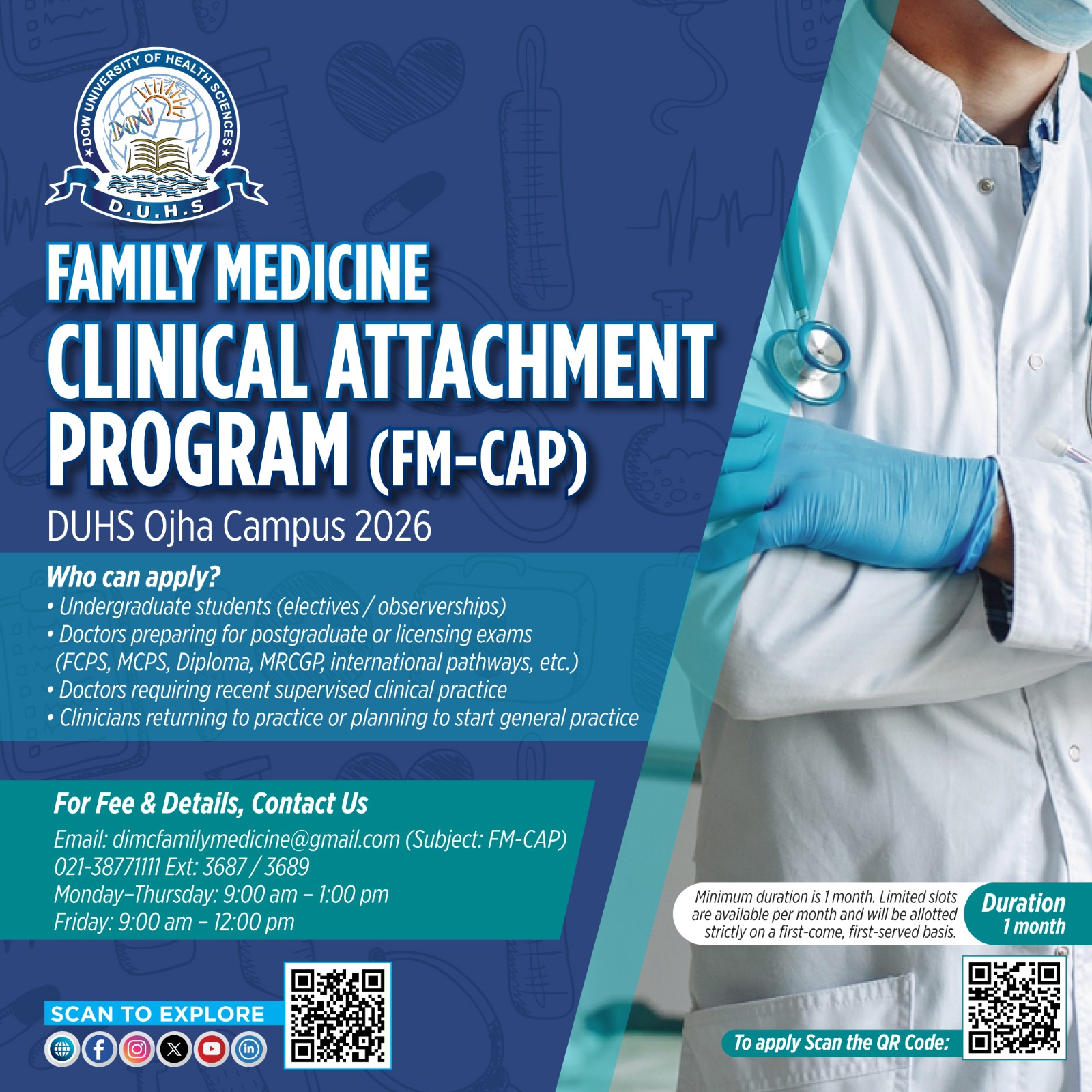 Advance your... - Dow University of Health Sciences Official | Facebook