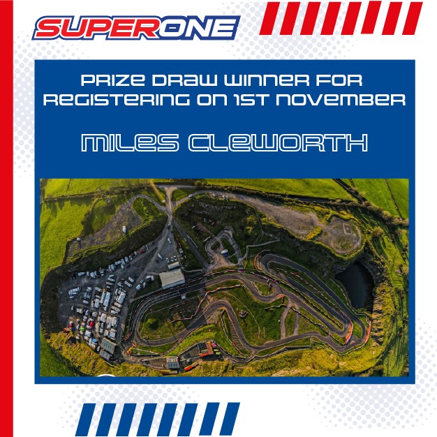 💥 Early Bird Prize Draw Winner 💥 🎁All... - Super One Series | Facebook