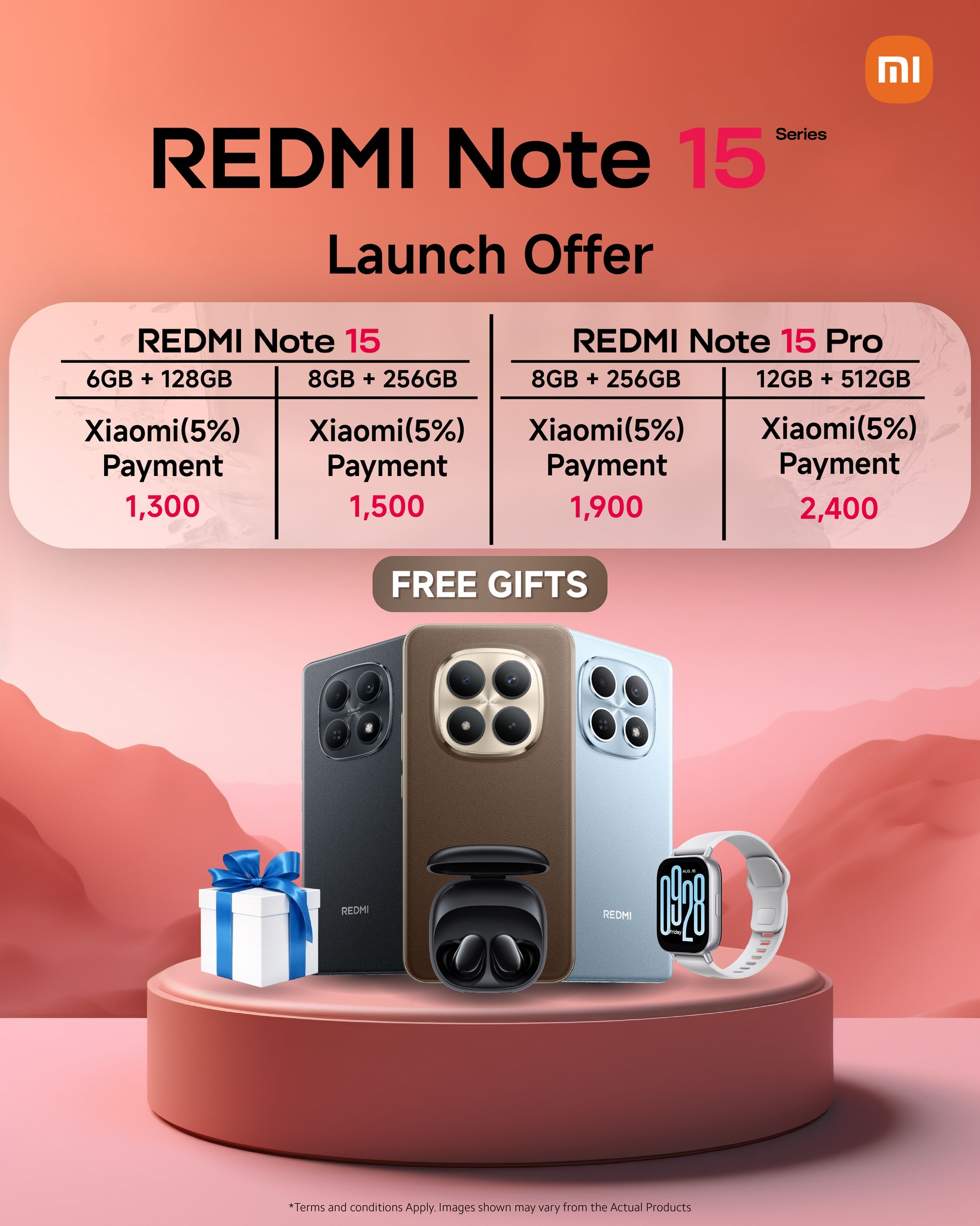 Launch Offers Still Live 🔥 REDMI Note 15 Pro+ 5G – FREE REDMI